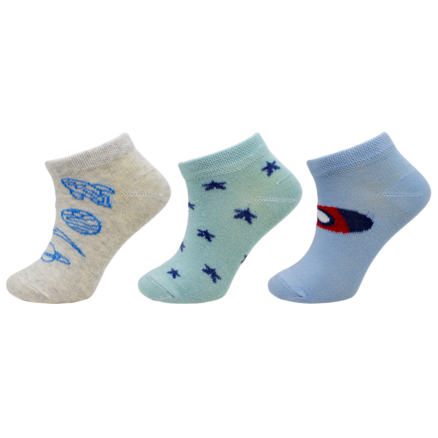 Medias Casual Pack X 3 GK BASIC