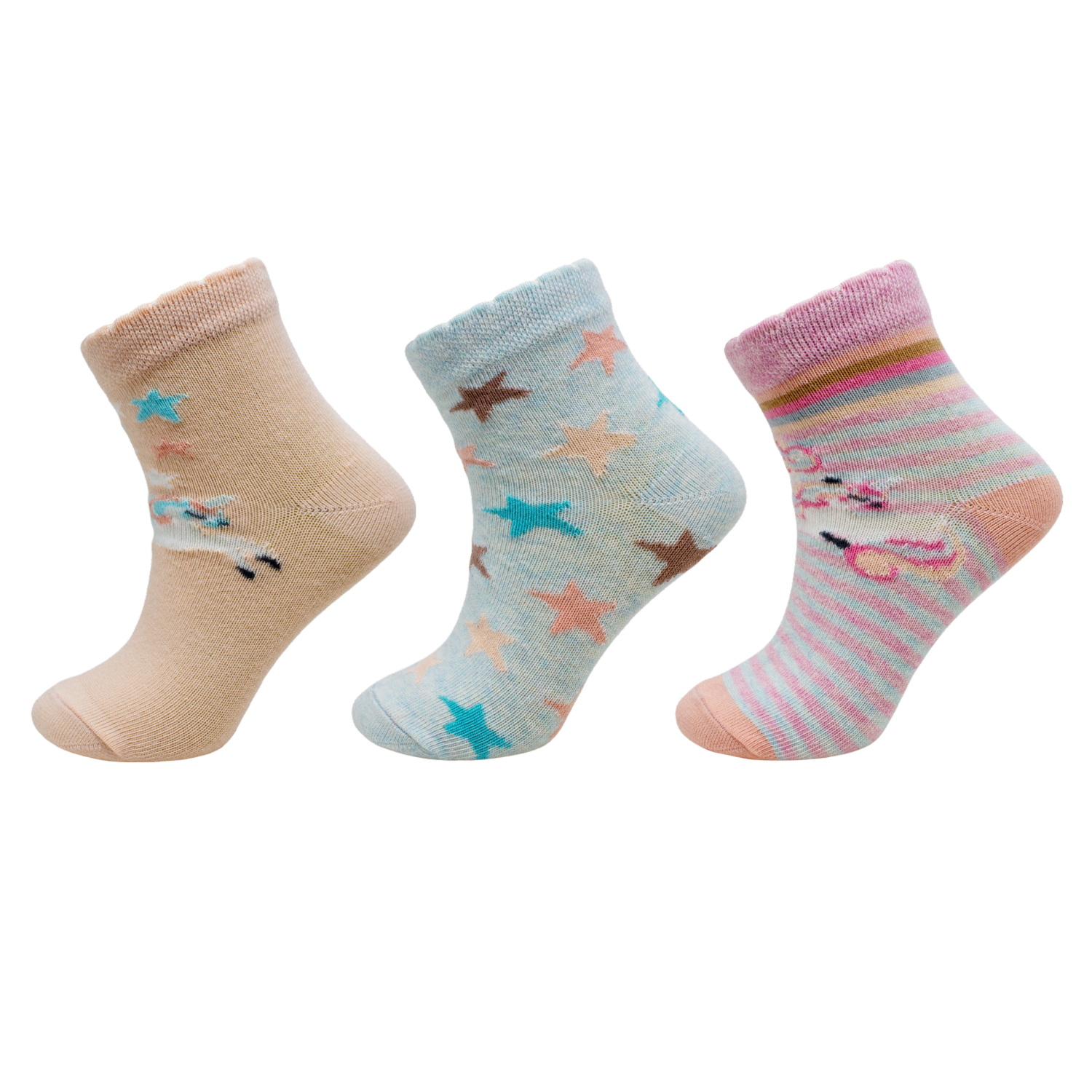 Medias Casual Pack X 3 GK BASIC