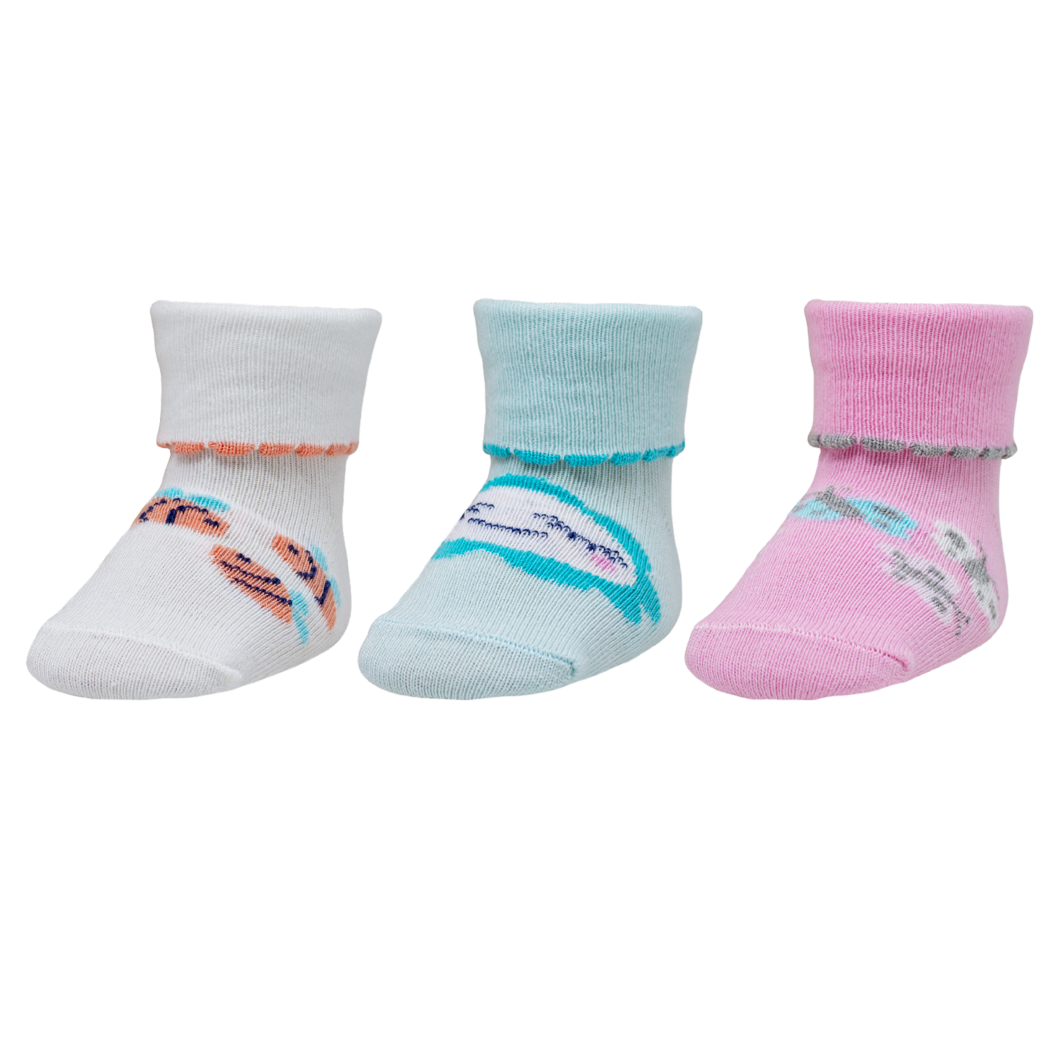 Medias Puño Liso Pack X 3 GK BASIC