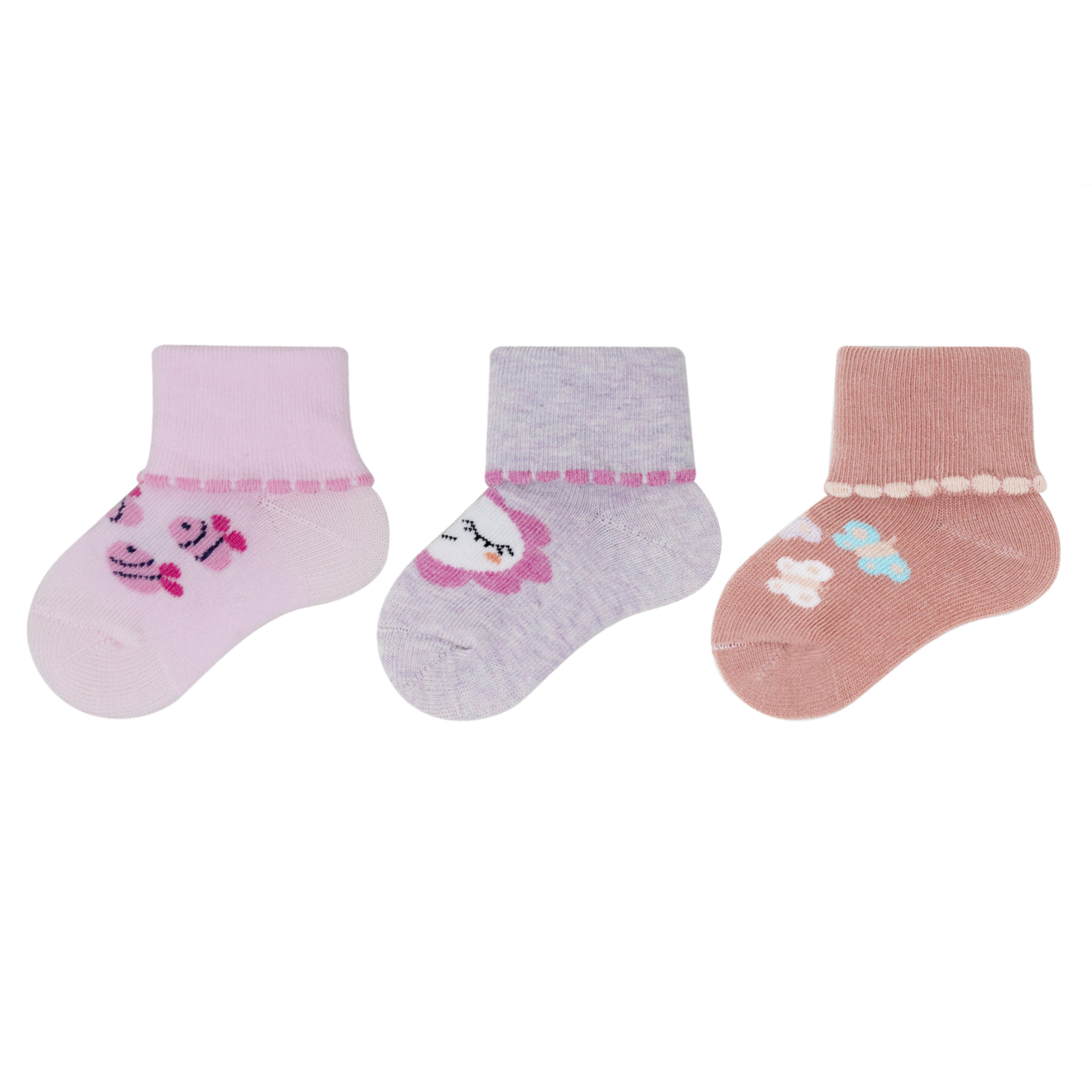 Medias Puño Liso Pack X 3 GK BASIC