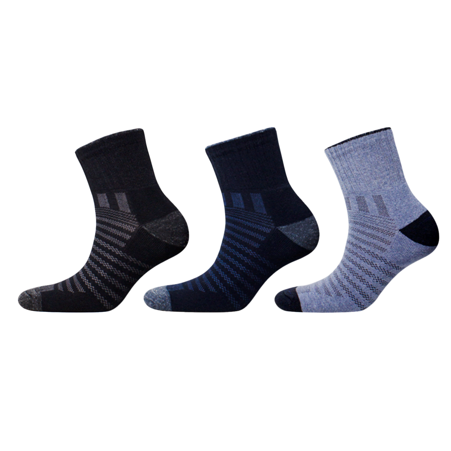 Medias Tobilleras Top Varios Colores Pack X3 MECRISGA