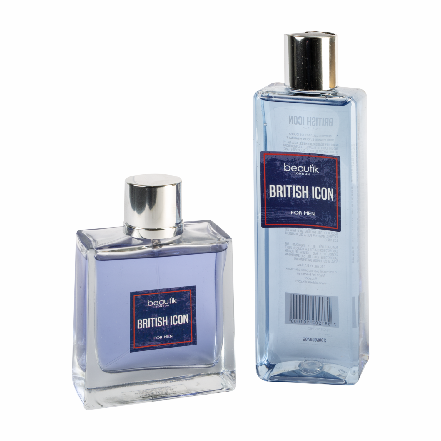 Fragancia Para Caballero British Icon Y Body Lotion BEAUTÌK LONDON Set