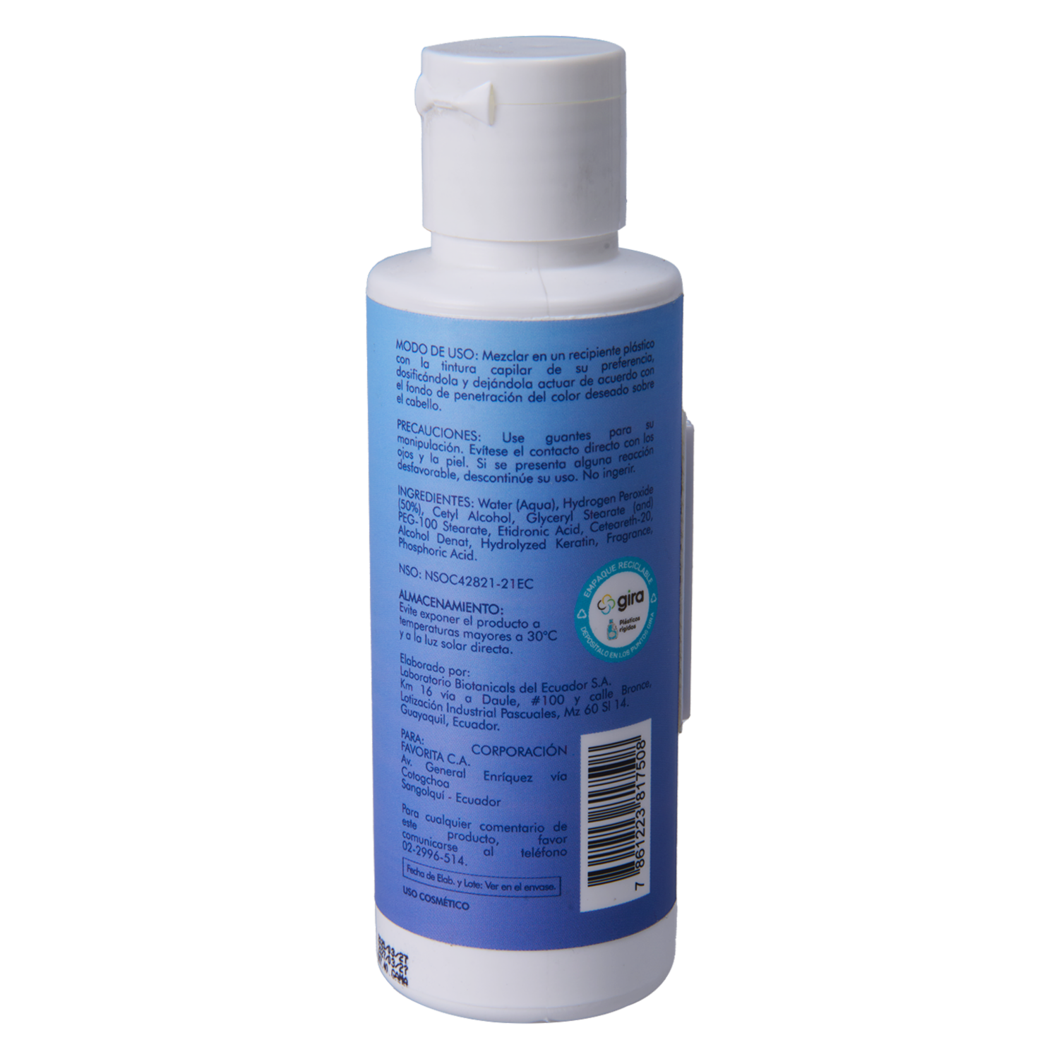 Crema Oxigenada Oxy 40 Volúmenes Al 12% GAMA 100 Ml