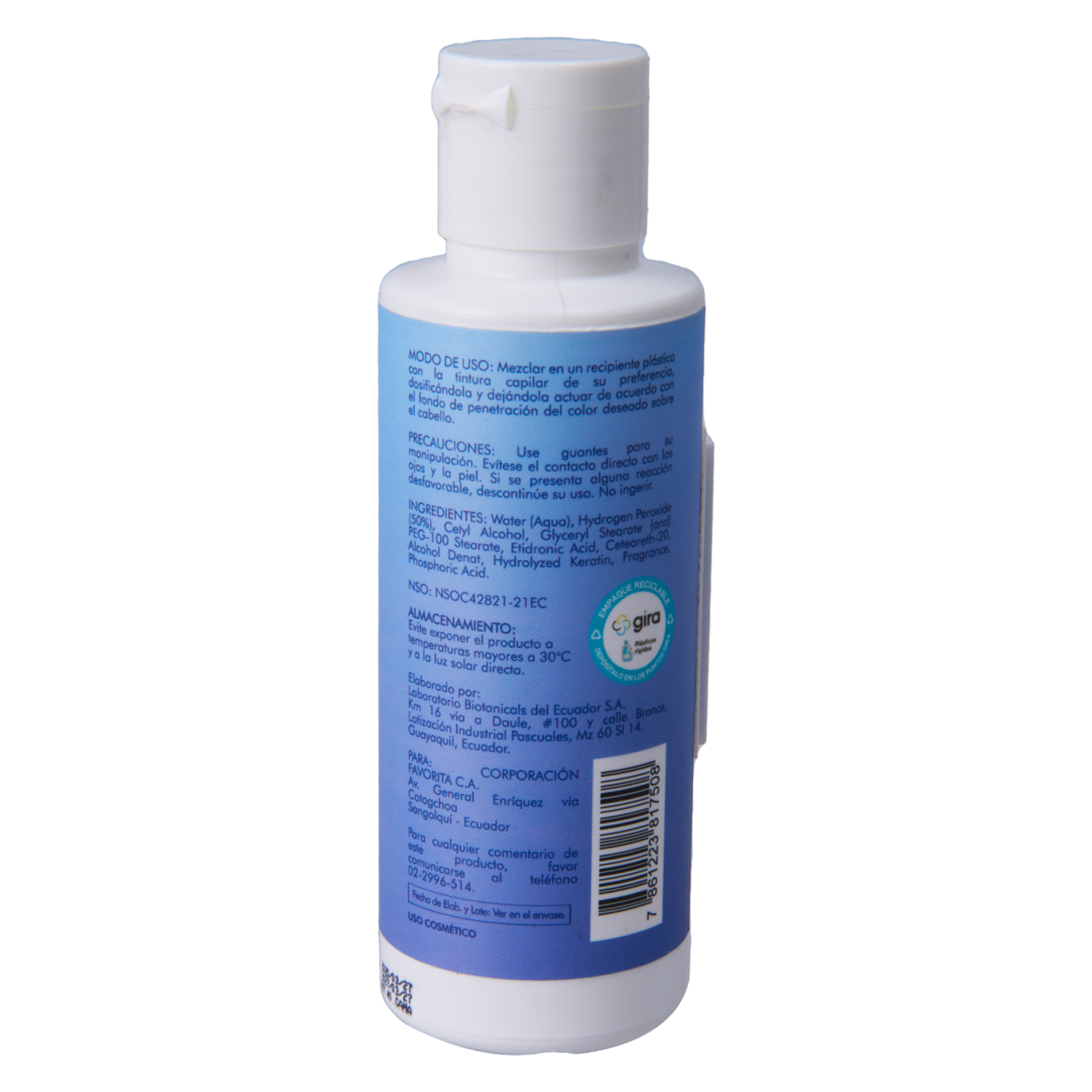 Crema Oxigenada Oxy 40 Volúmenes Al 12% GAMA 100 Ml
