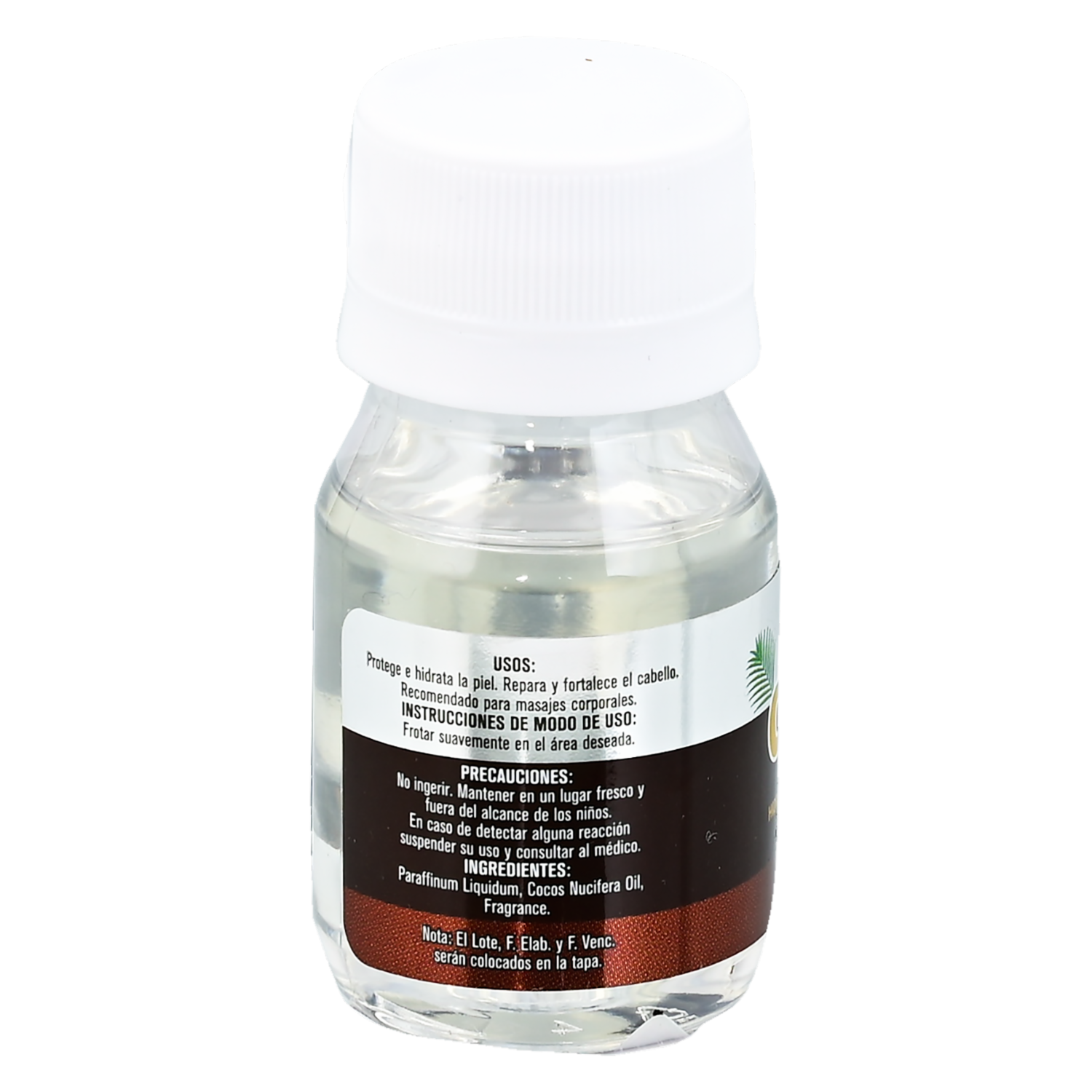 Aceite Cosmético De Coco LATURI 30 Ml