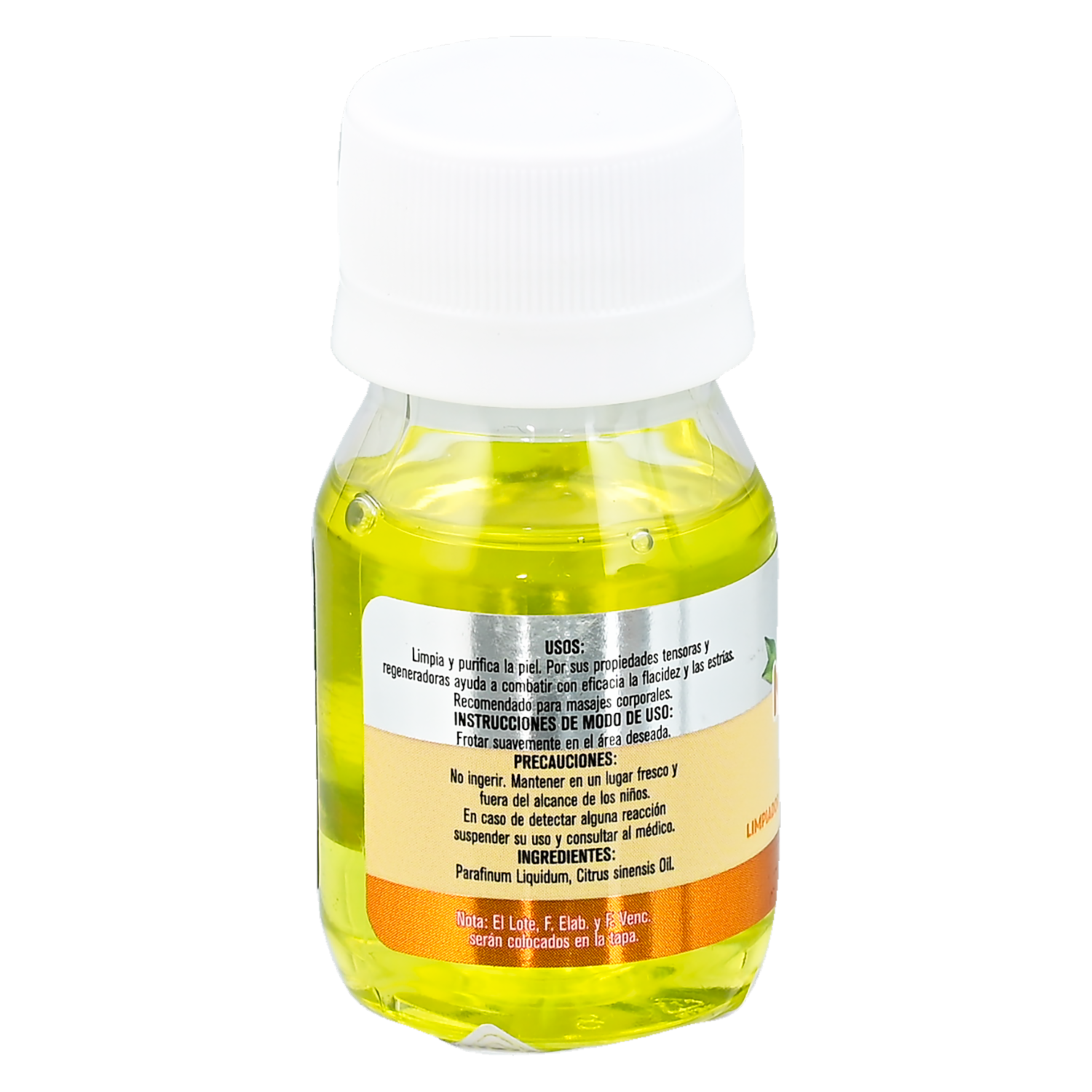 Aceite Cosmético De Naranja LATURI 30 Ml