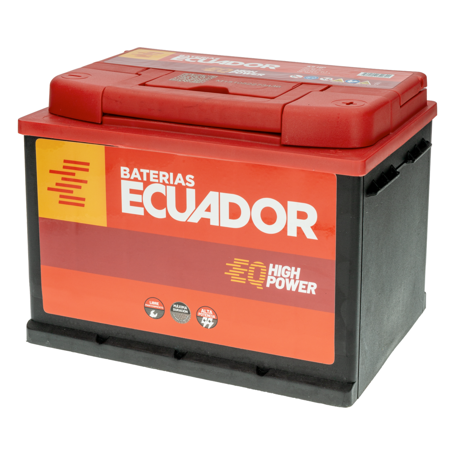 Batería Para Auto E4 High Power BATERÍAS ECUADOR 42 HP