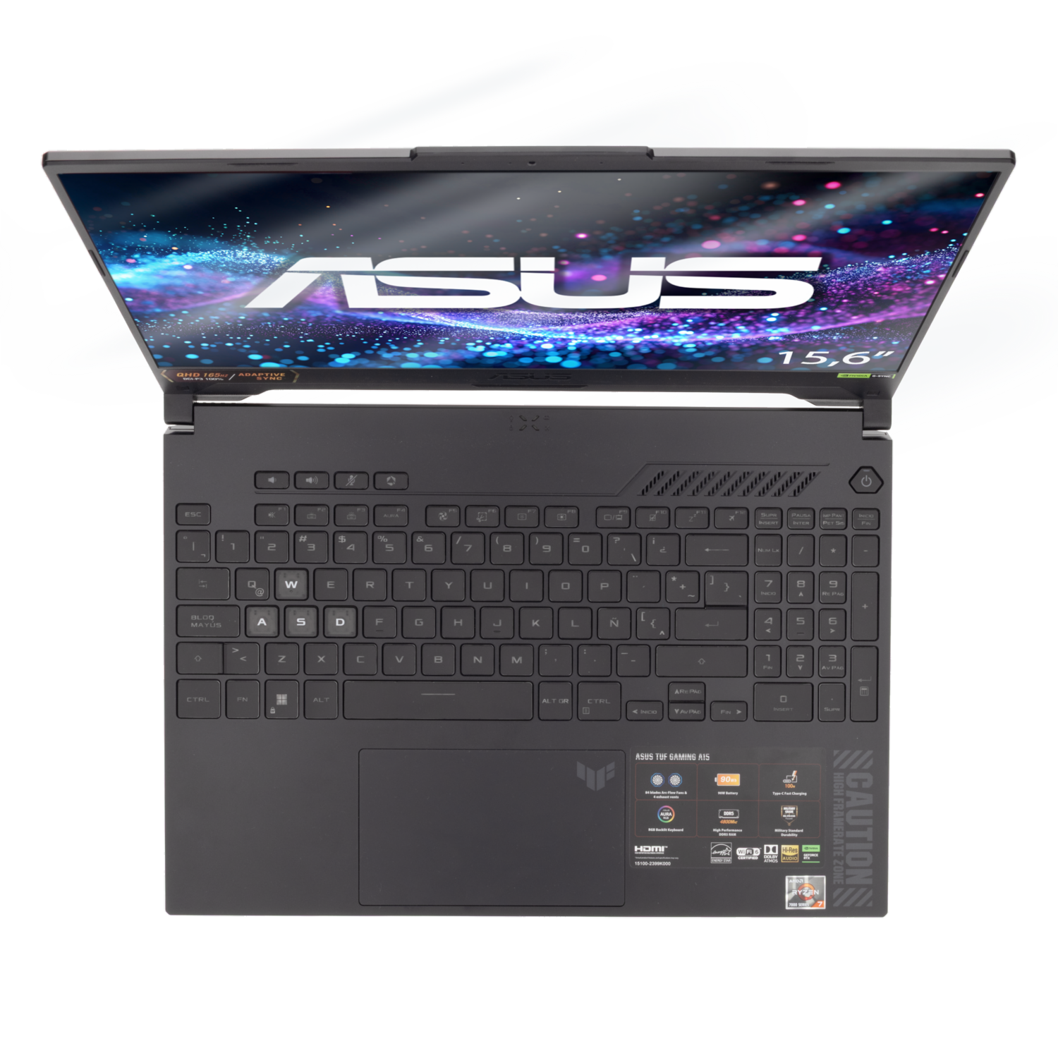 Notebook Tuf Gaming W11H ASUS 15,6″