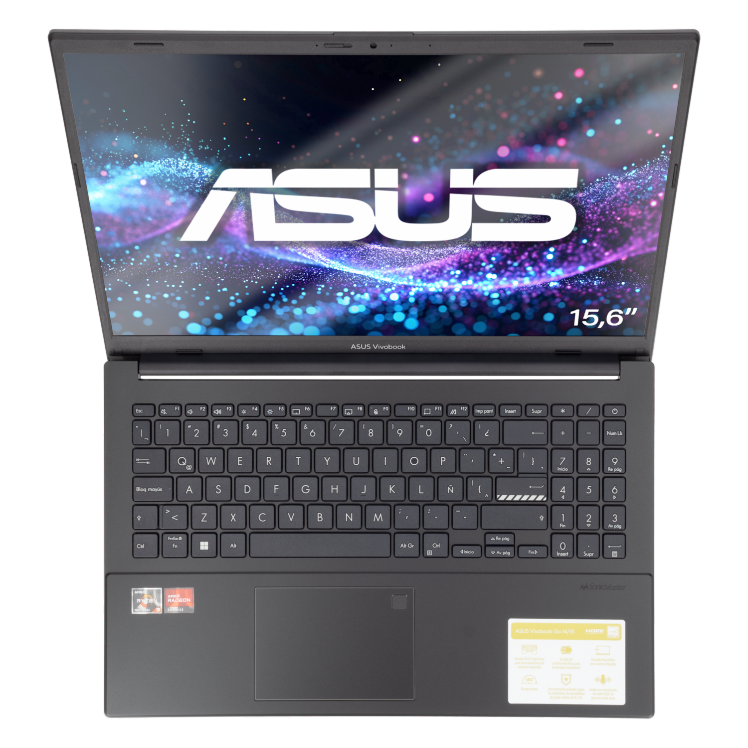 Notebook Vivobook Ryzen 3 E1504FA 7320U ASUS 15,6″