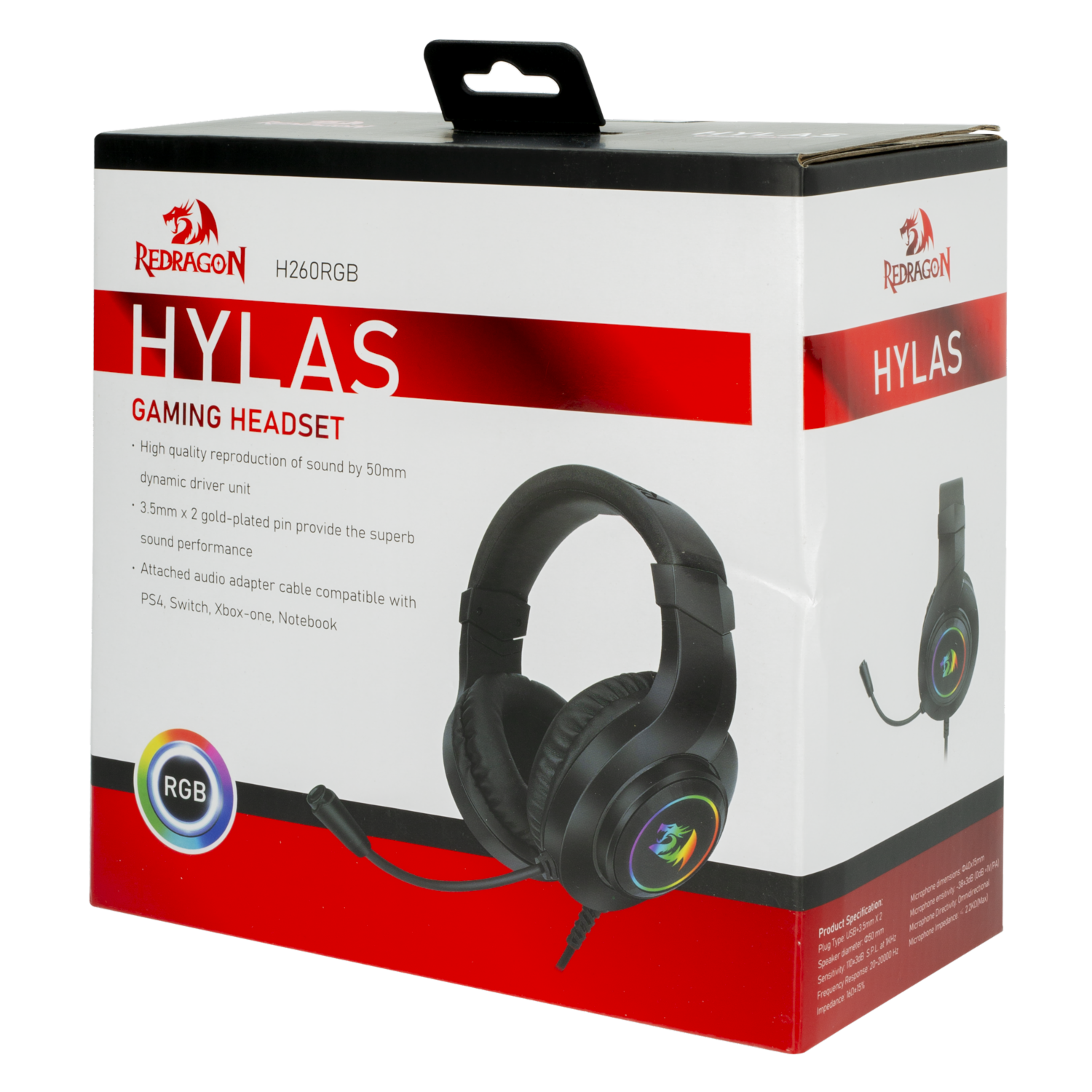 Audífonos Gamer Hylas H260Rgb REDRAGON Wireless