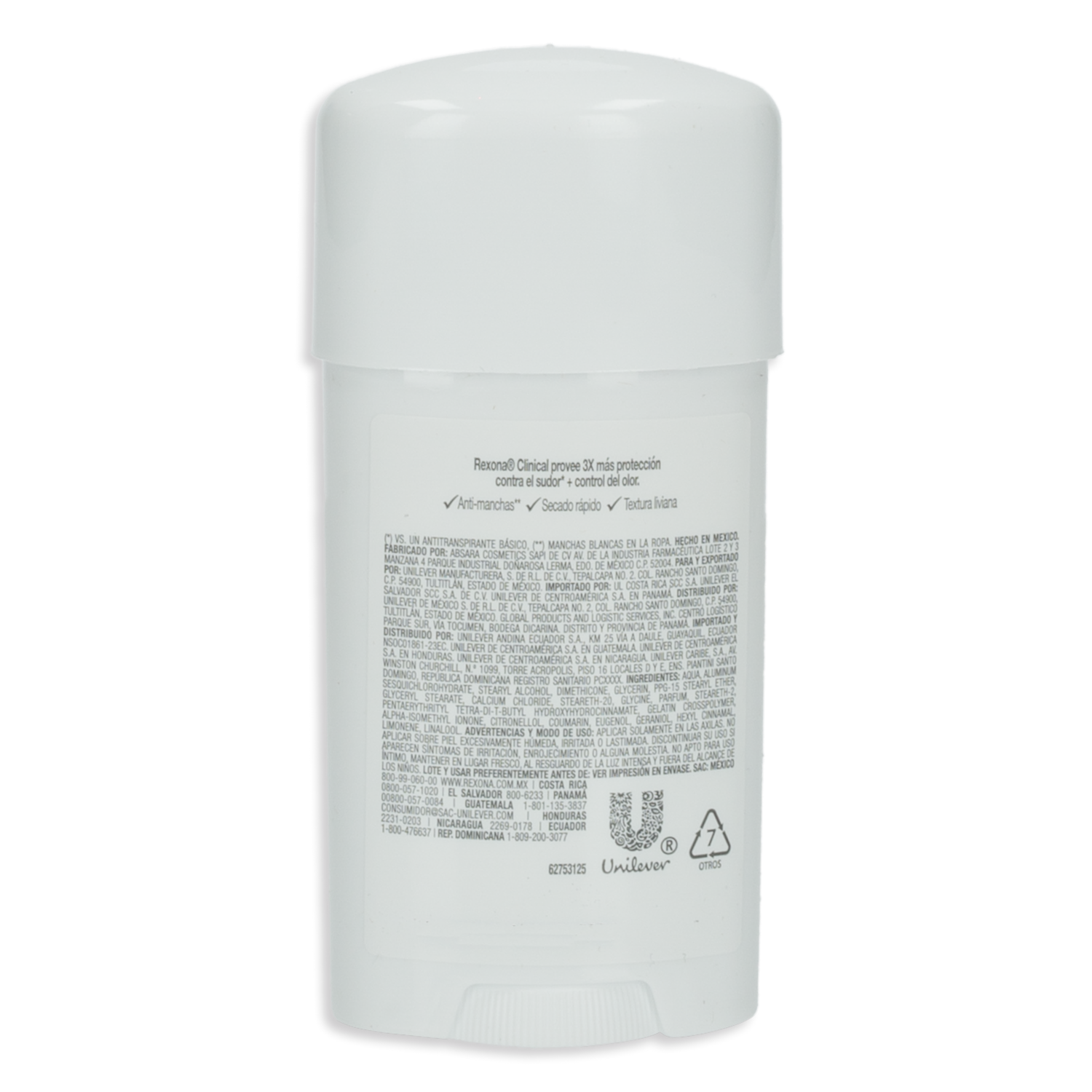 Desodorante En Crema Clinical Refresh 96H Para Dama REXONA 58 G