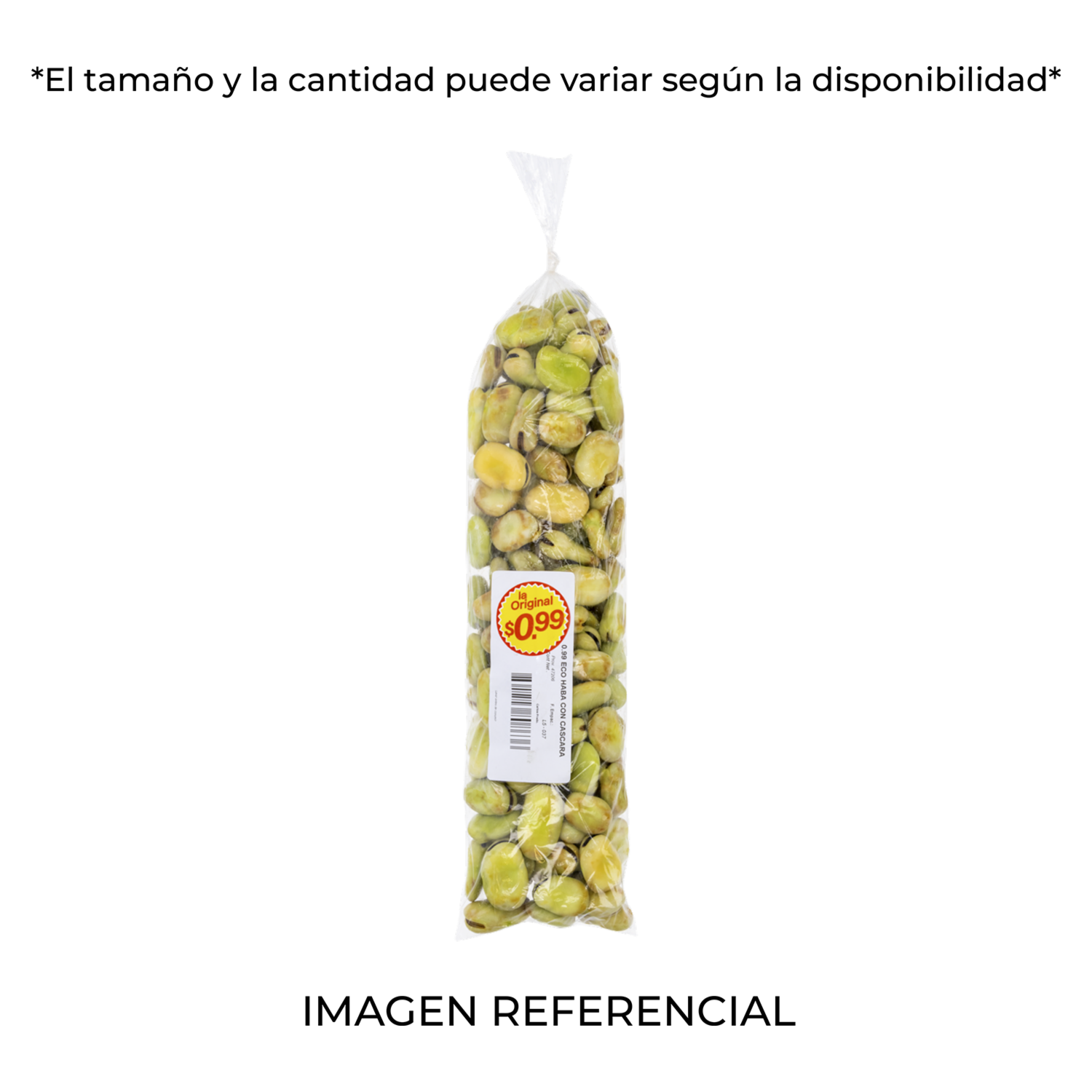 Haba Con Cascara LA ORIGINAL 330 G