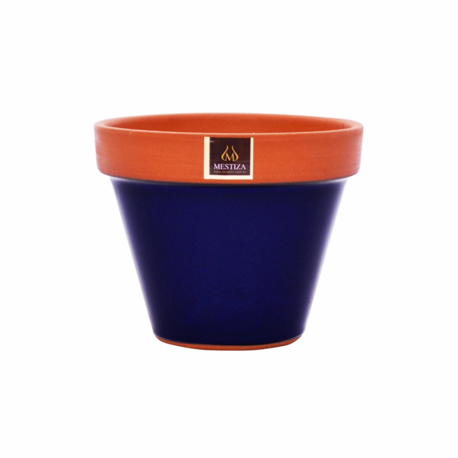 Maceta De Estándar 15 Terracobalto MESTIZA Unidad