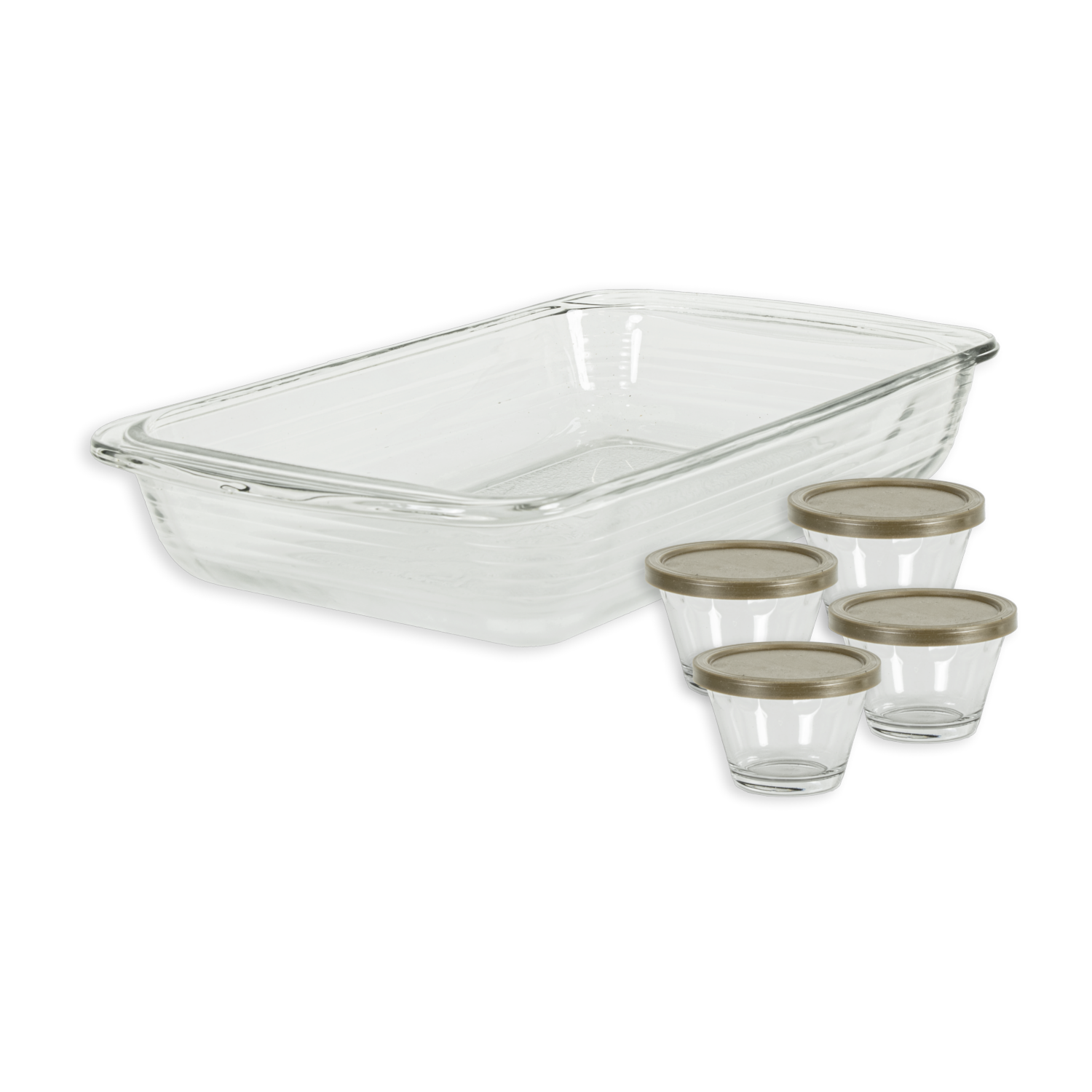 Set De Moldes Para Hornear Refractario LIBBEY 9 Piezas