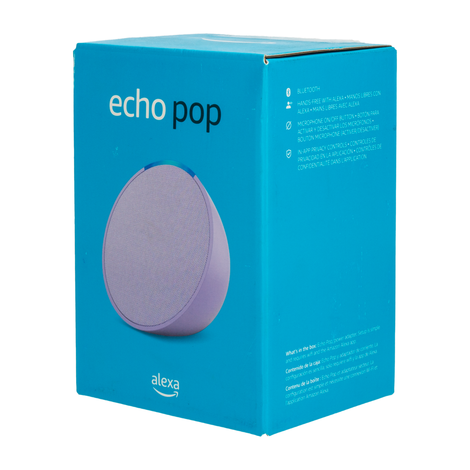 Alexa Echo Pop Smart Speaker Violeta AMAZON 1ra Generación