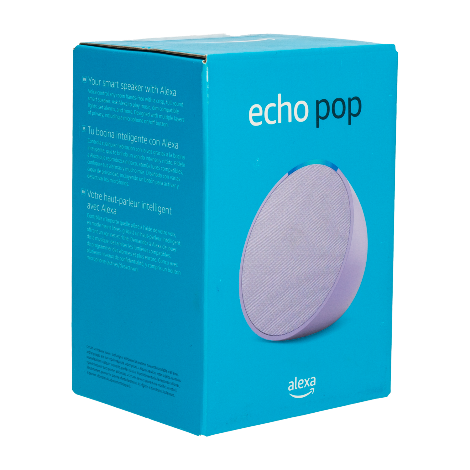 Alexa Echo Pop Smart Speaker Violeta AMAZON 1ra Generación