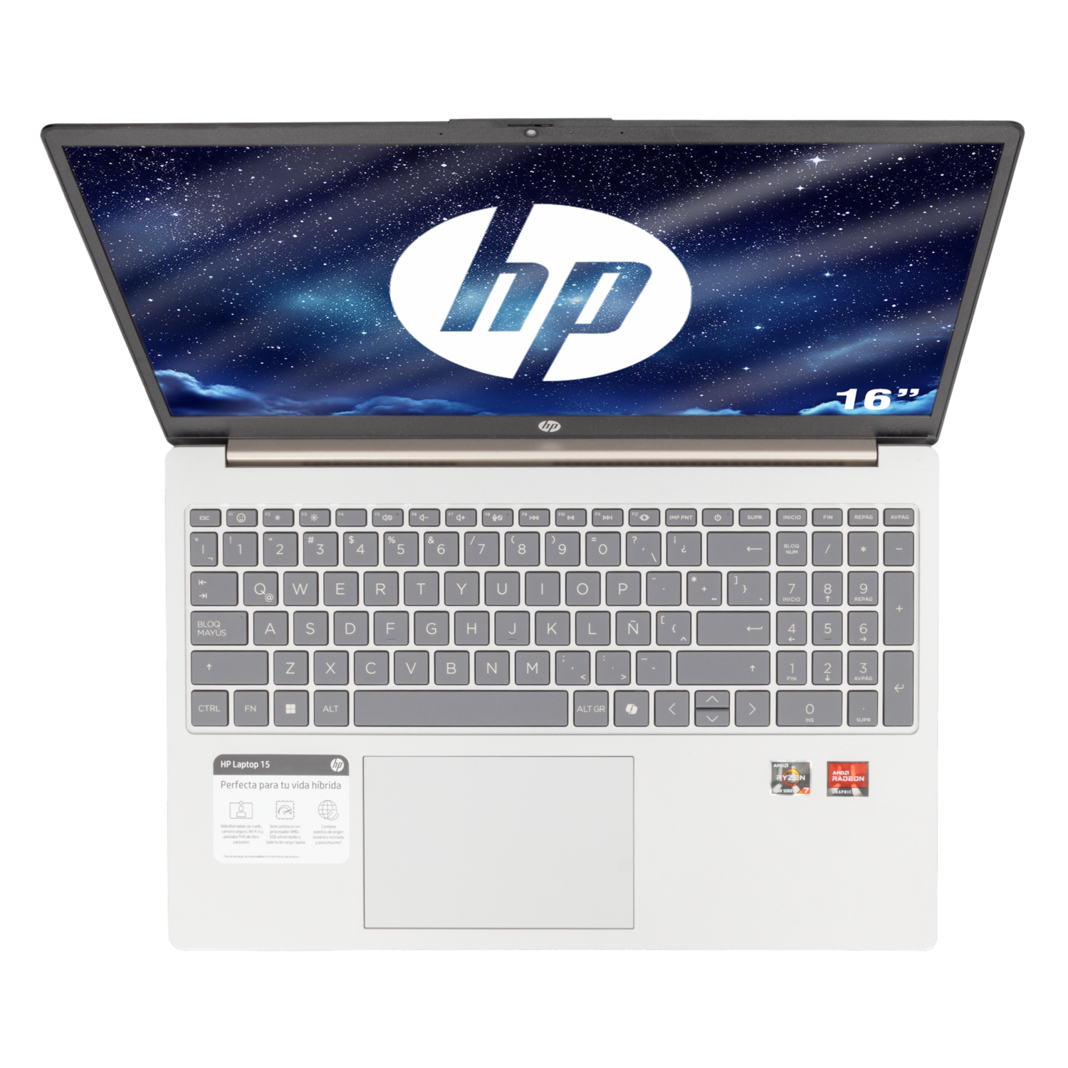 Laptop R7 16Gb Ram 512Gb Ssd Gold HP 15.6″
