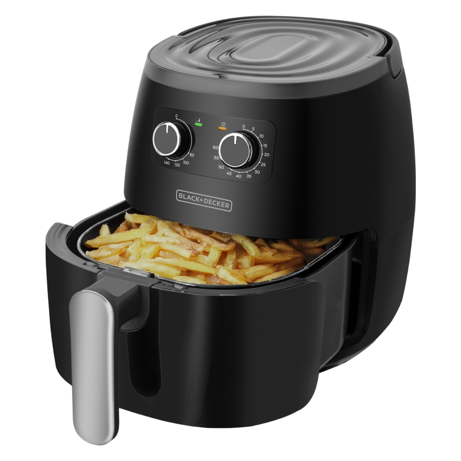 Air Fryer 1500 Watts Manual HF5055B BLACK & DECKER 5,7 Litros
