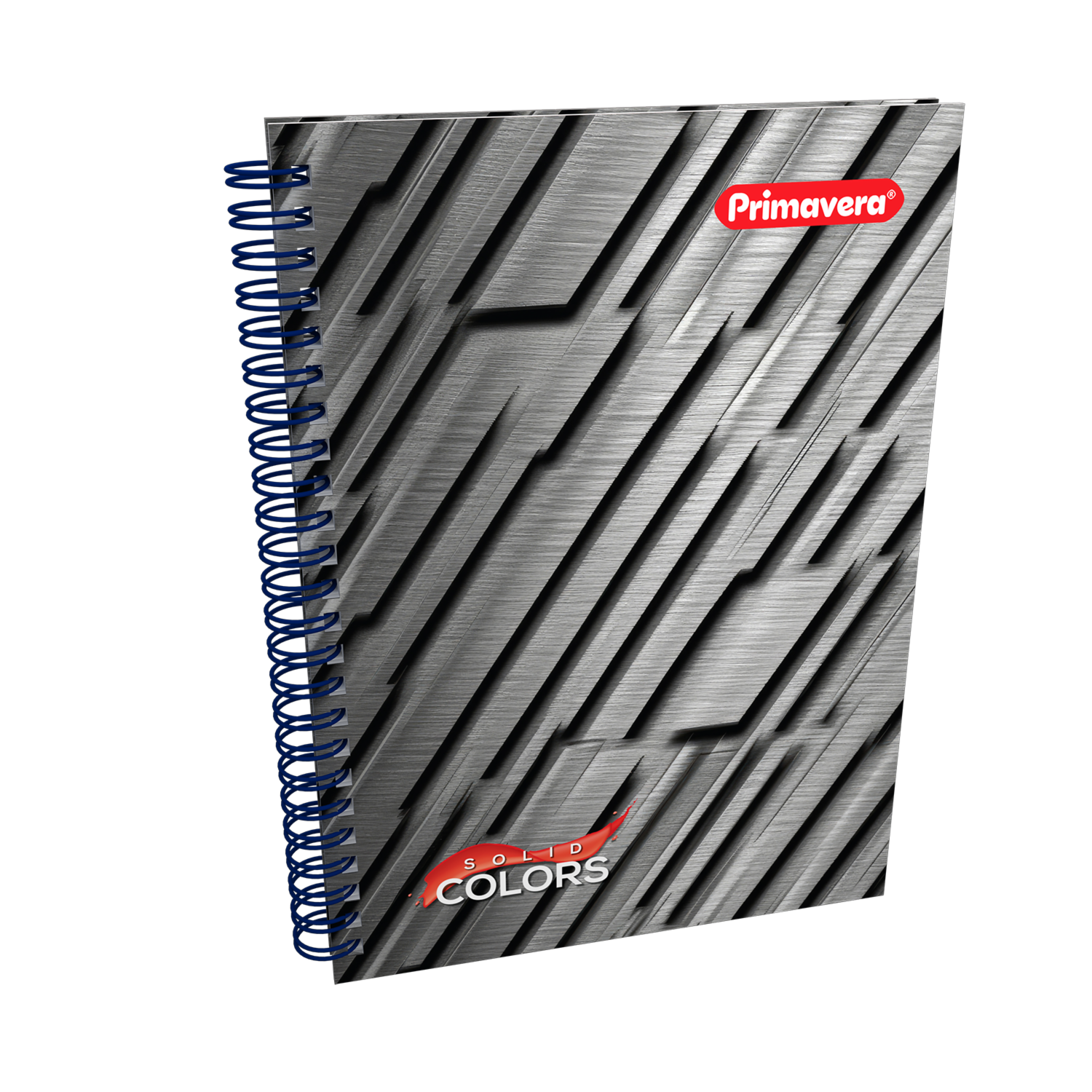 Cuaderno Argollado Cuadros Solid Colors PRIMAVERA 80 Hojas