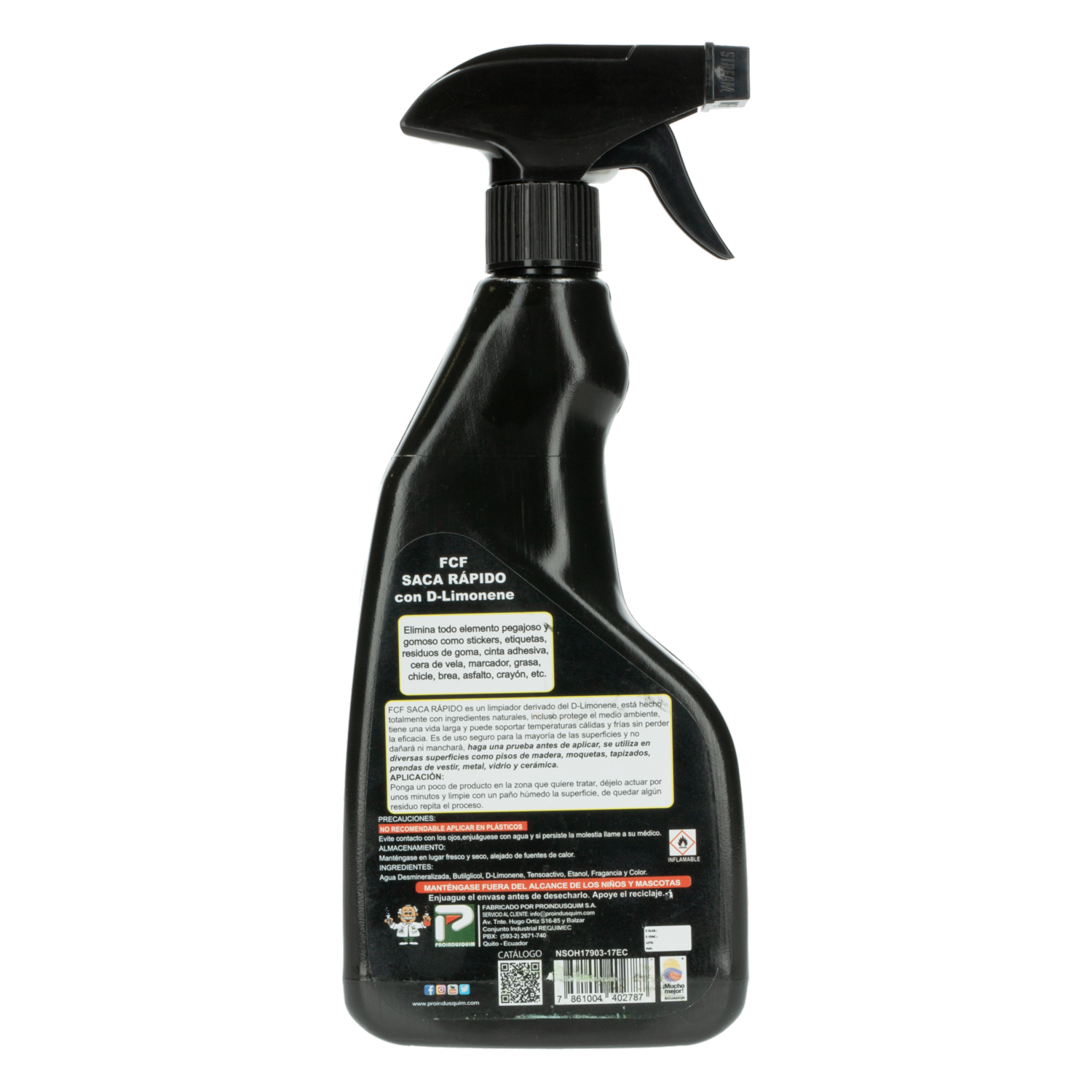 Limpia Adhesivos Saca Rápido FCF 500 Ml