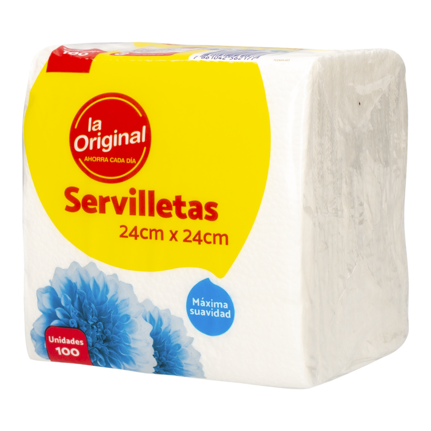 Servilletas Blancas 24X24 Cm LA ORIGINAL X 100 Uds