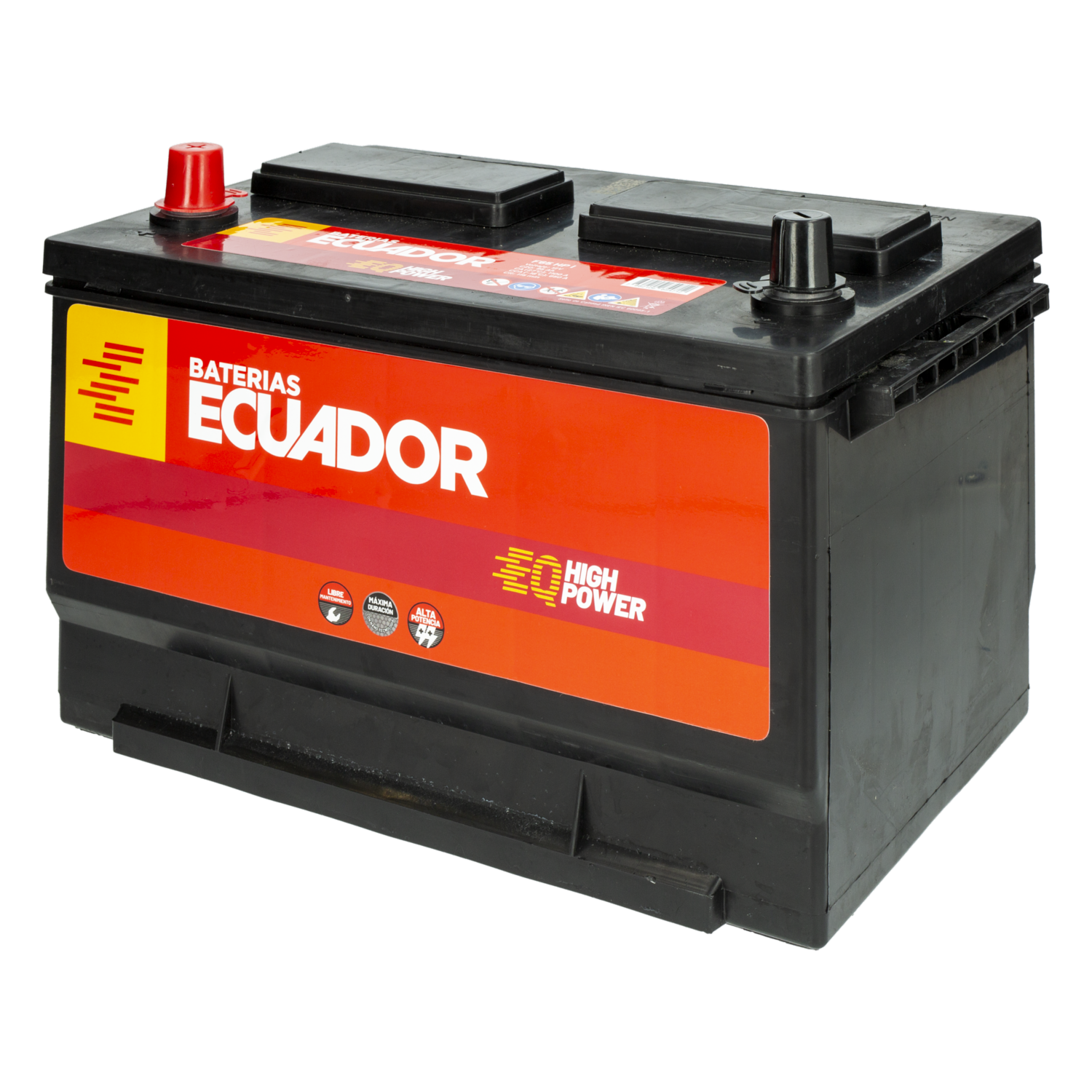 Batería Para Auto E4 High Power BATERÍAS ECUADOR 65 HP I