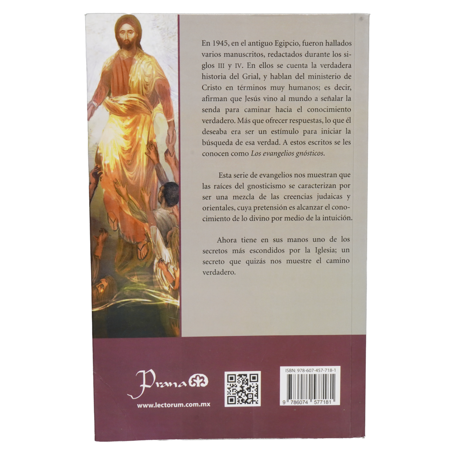 Libro Evangelios Gnósticos PRANA 220 Páginas