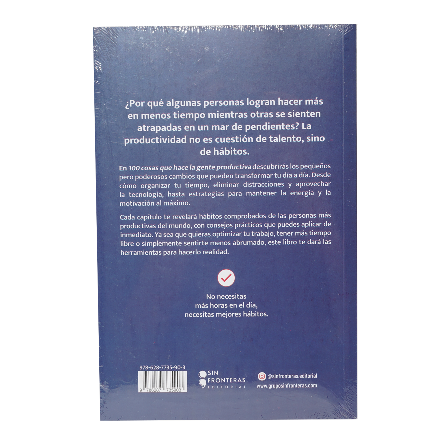 Libro 100 Cosas Que Hace La Gente Productiva SIN FRONTERAS 235 Páginas