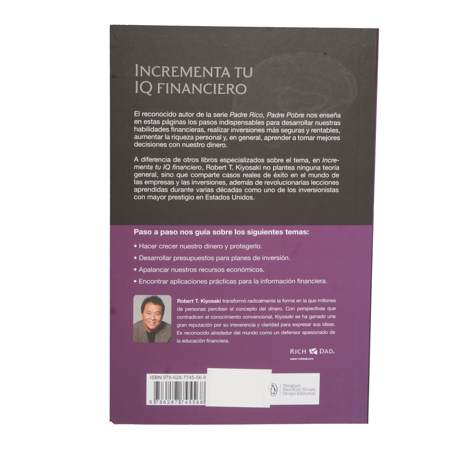 Libro Incrementa Tu IQ Financiero DEBOLSILLO 254 Páginas