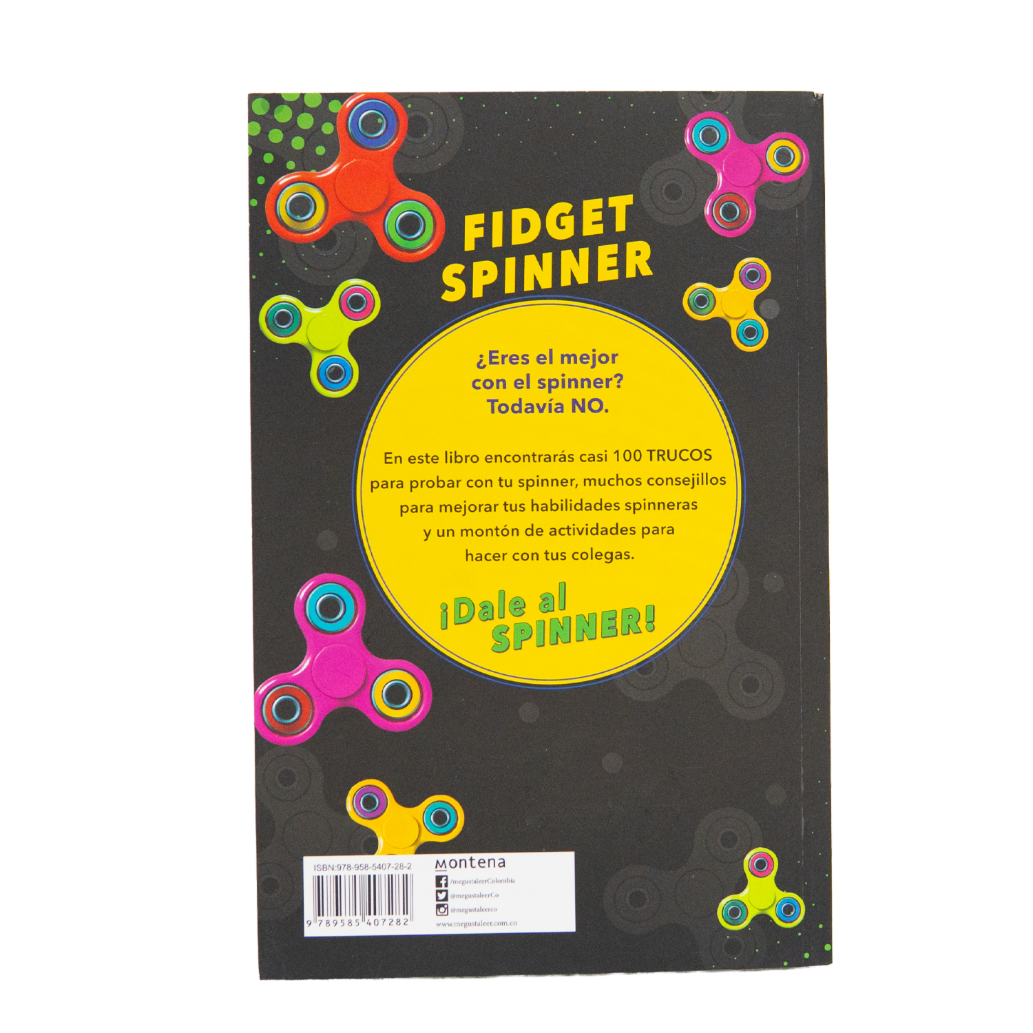 Libro Guía Completa Definitiva Fidget Spinners MONTENA 96 Páginas