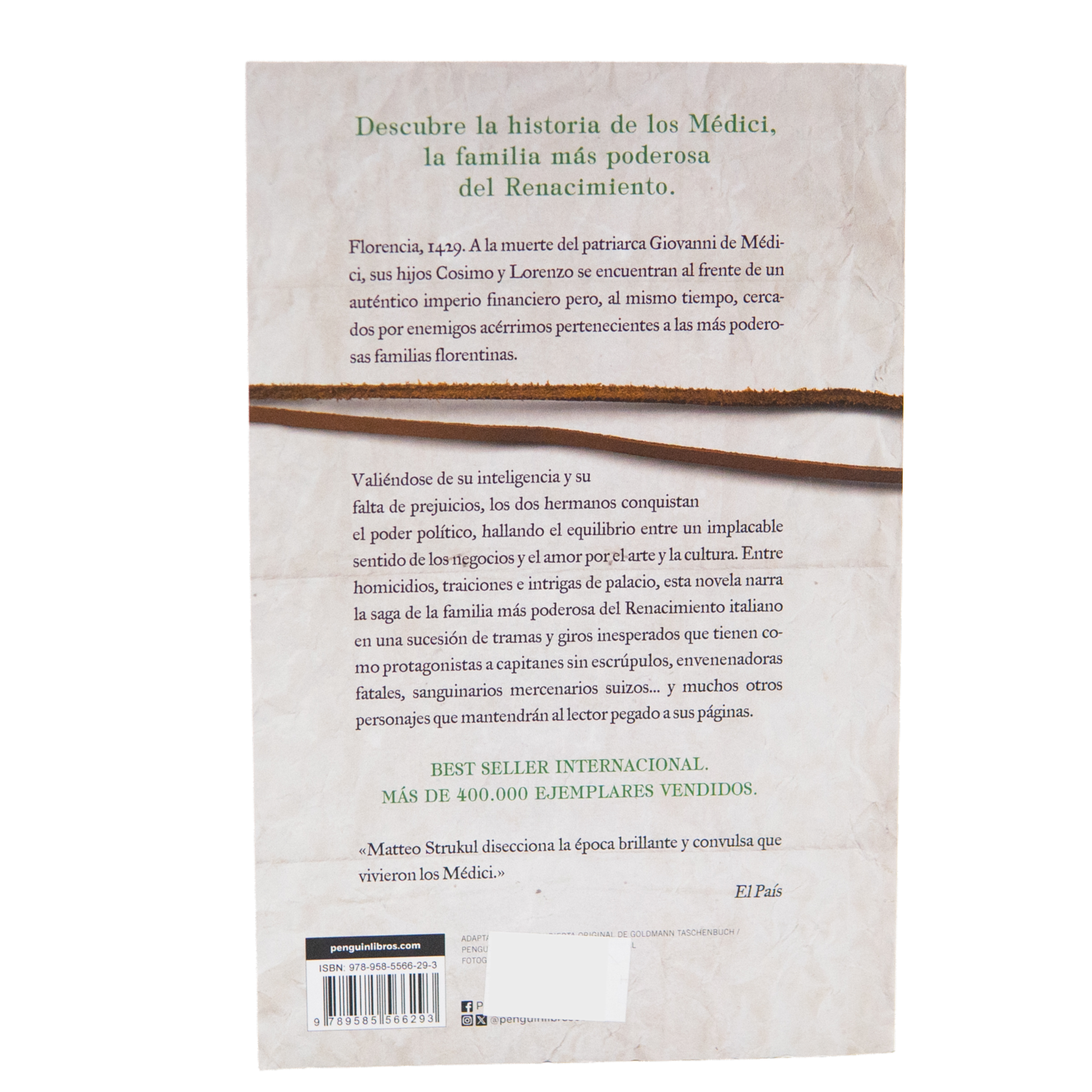 Los Medici I Una Dinastía Al Poder Matteo Strukul LIBSA 441 Páginas