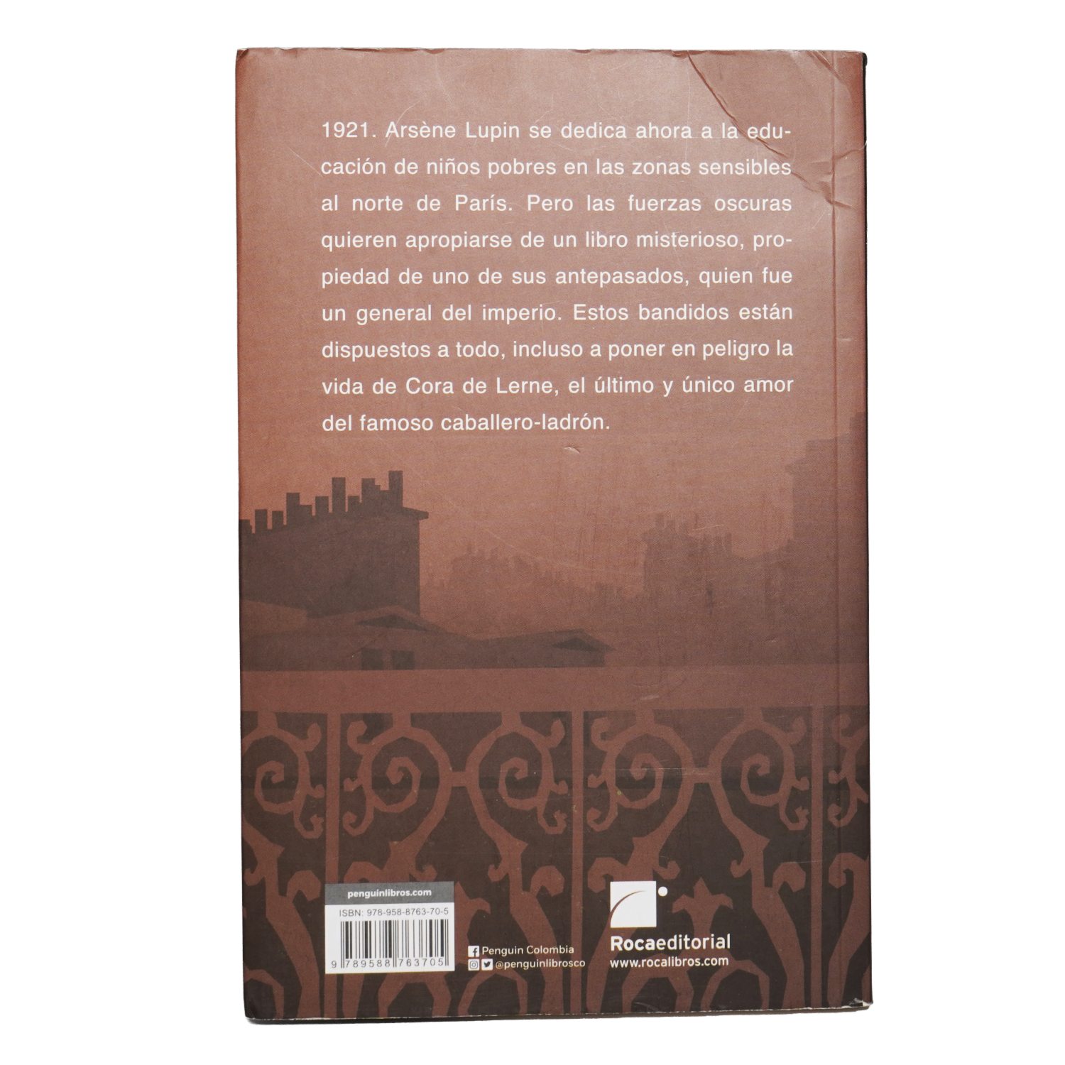 El Último Amor De Arséne Lupin Maurice Leblanc EDITORIAL PLANETA COLOMBIA S.A 254 Páginas