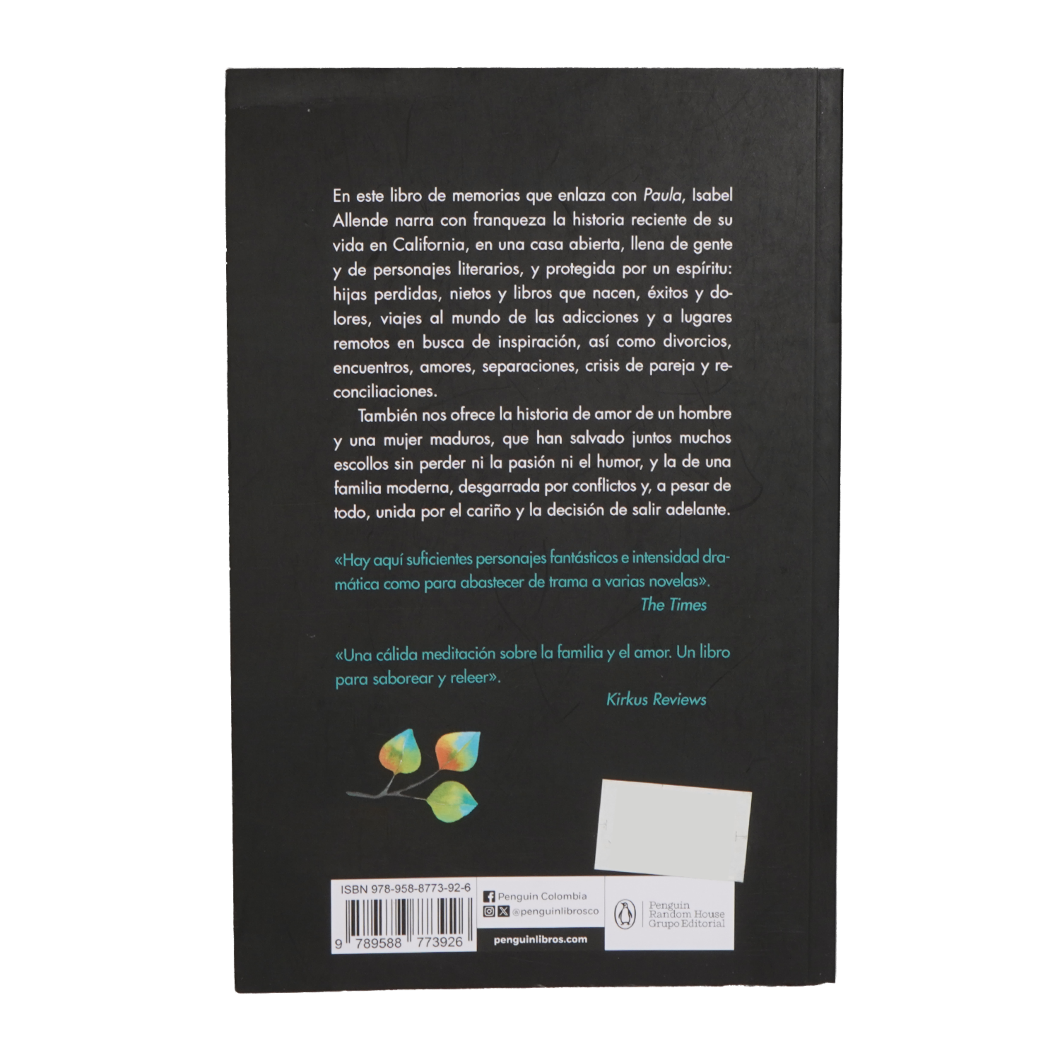 Libro La Suma De Los Días DEBOLSILLO 363 Páginas