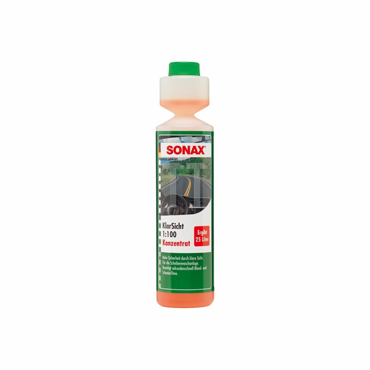 Limpia Cristales Para Auto Visión Clara SONAX 250 Ml