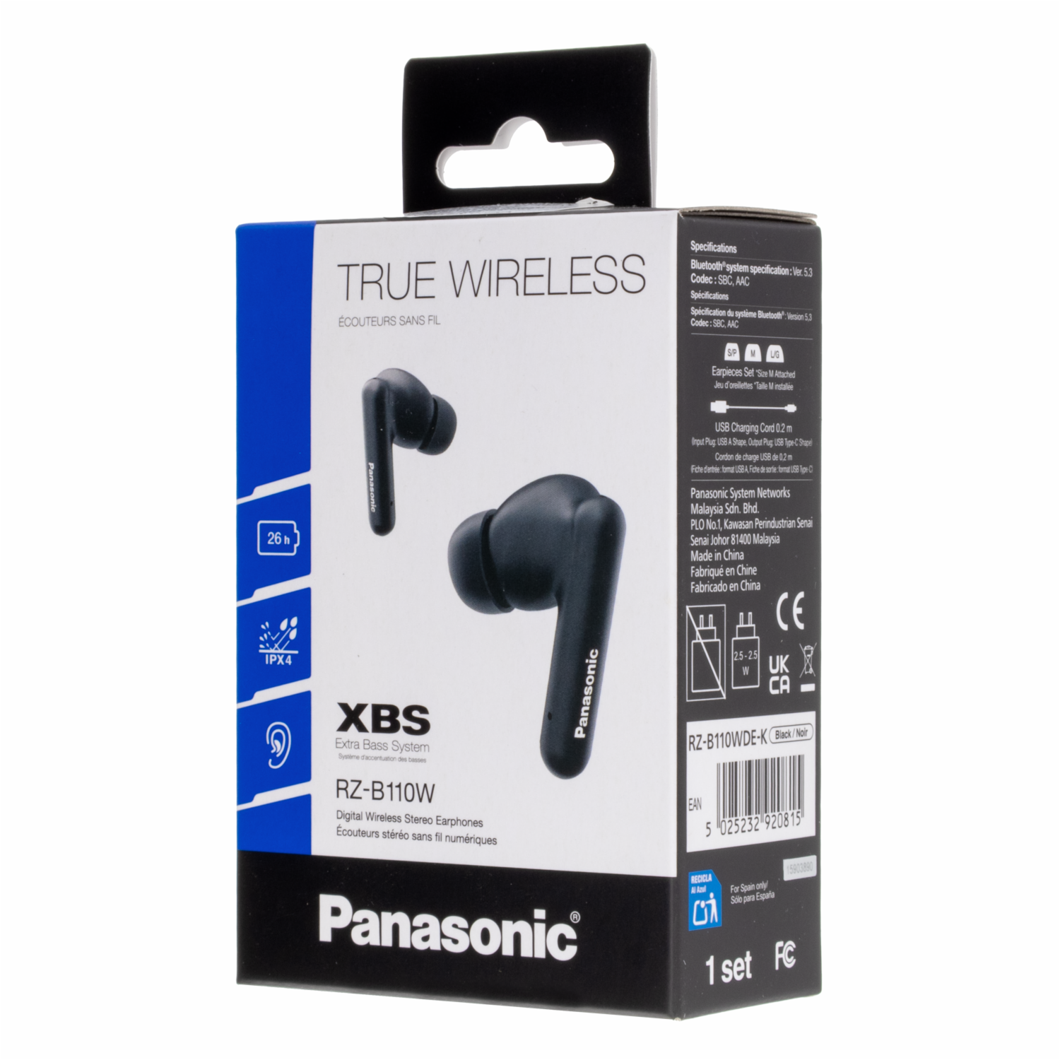 Audífonos Estéreo Digitales PANASONIC Inalámbrico