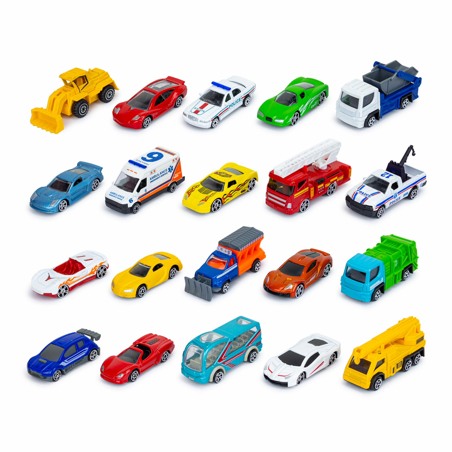 Set De Vehículos Básicos EXPRESS WHEELS Modelos Surtidos