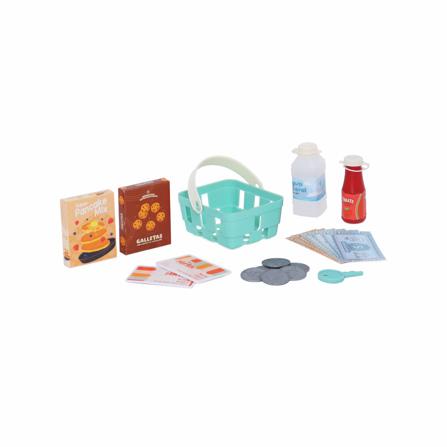 Caja Registradora Con Luz Y Sonido FUN MARKET 21 Piezas