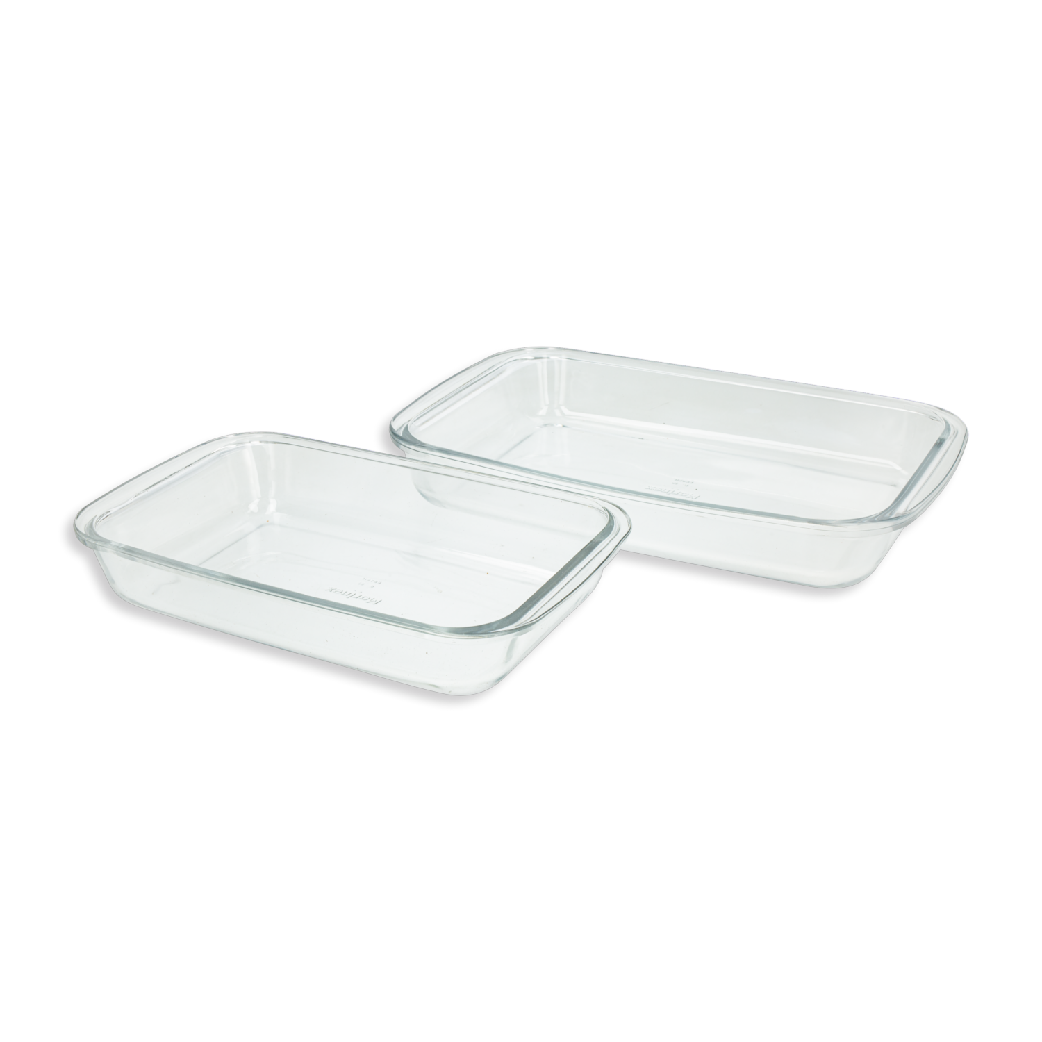 Set Fuentes Refractarias Rectangulares Pequeñas MARINEX 2 Piezas
