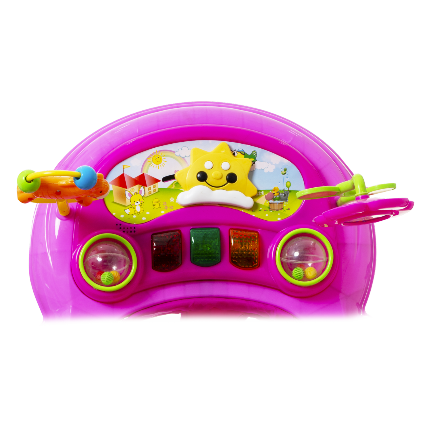Andador Para Bebé Pink PEKE Ajustable