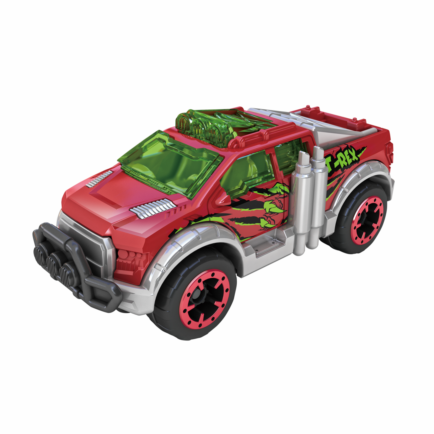 Pista Ataque Del T Rex METAL MACHINES Incluye 1 Vehículo