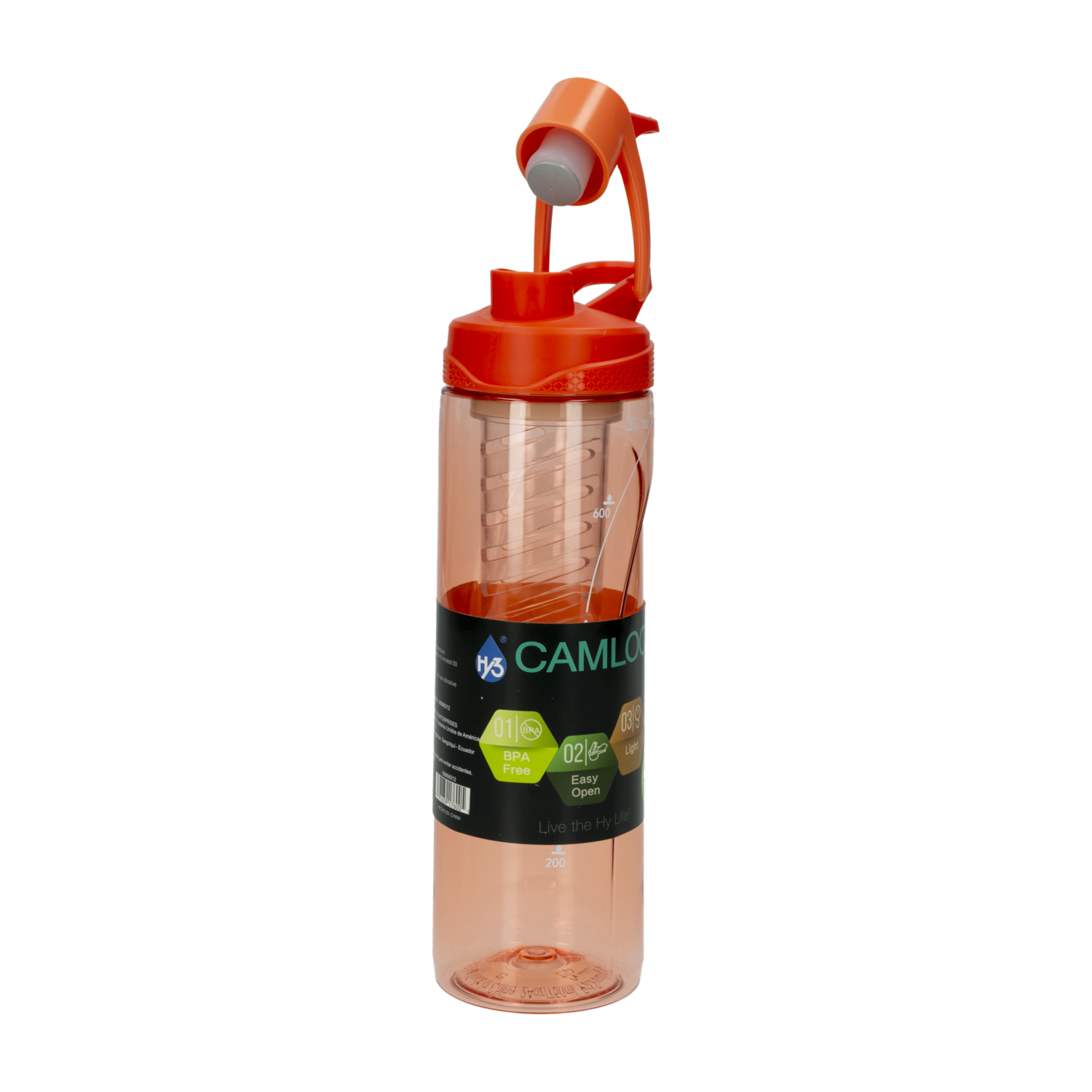 Tomatodo Camlock Wave Naranja HY3 750 Ml