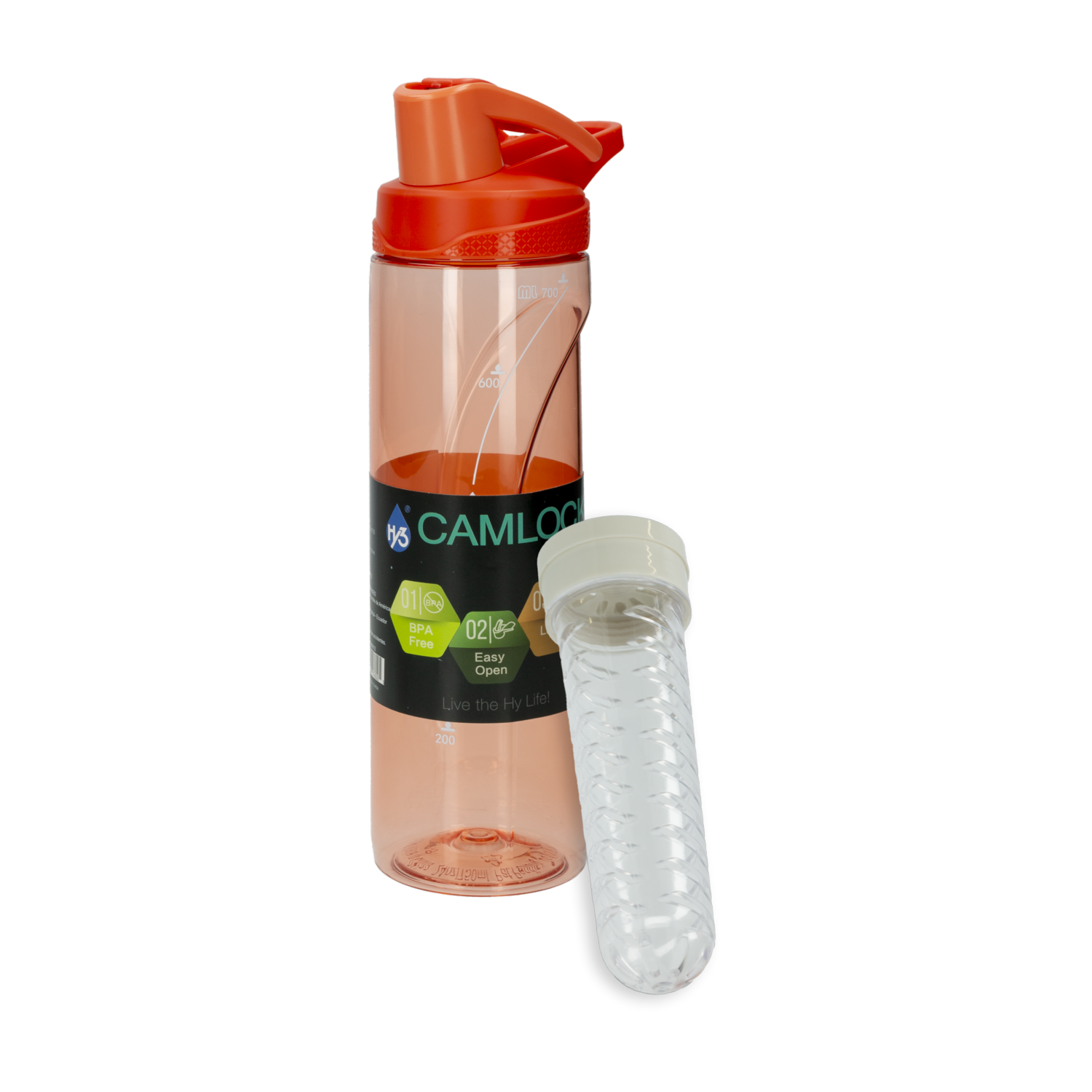 Tomatodo Camlock Wave Naranja HY3 750 Ml
