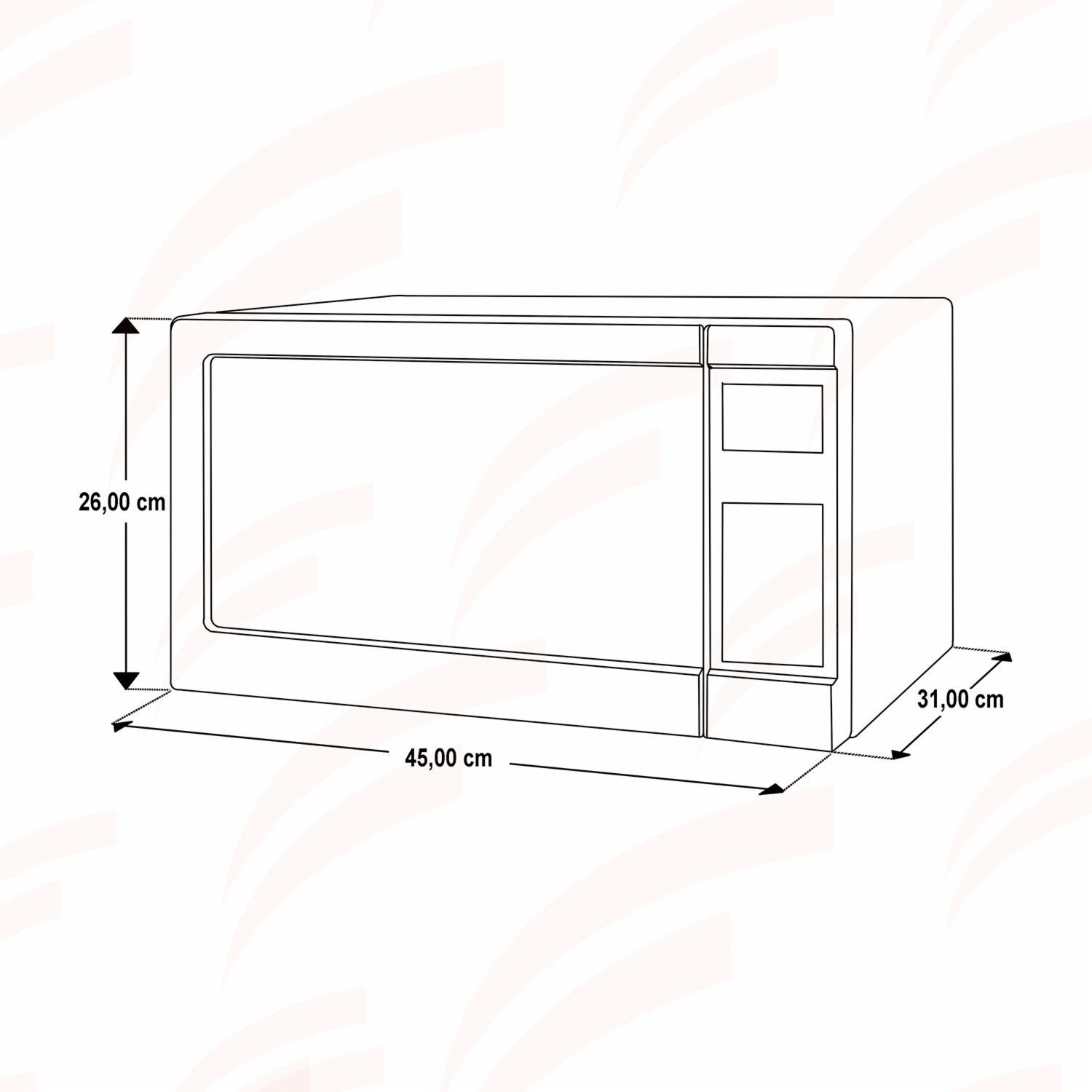 Microondas 20 Funciones WM1807W WHIRLPOOL 20 Litros