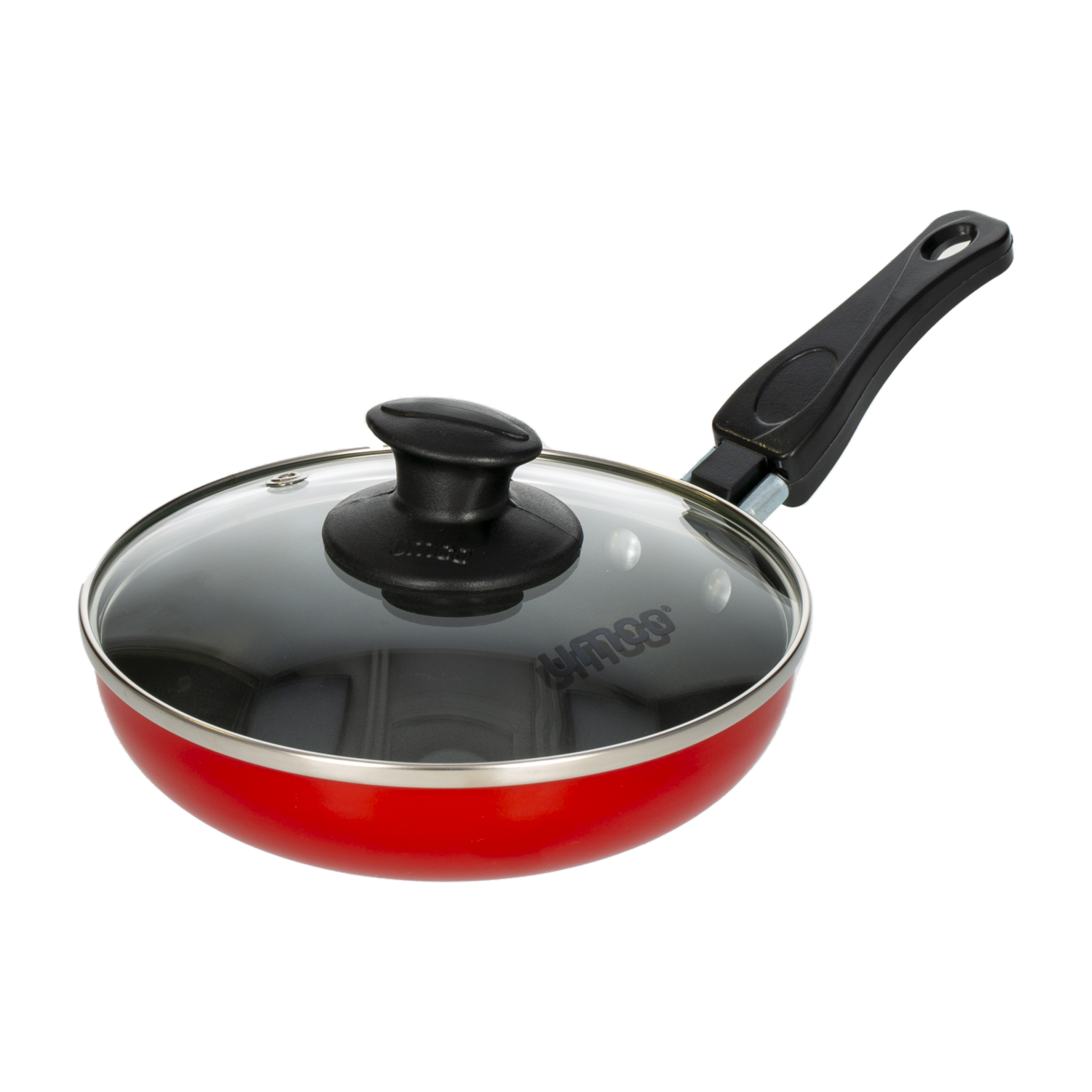 Sartén Milano Con Tapa De Vidrio UMCO 16 CM