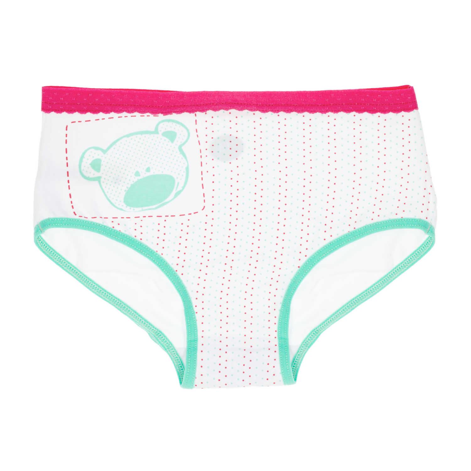 Panty Para Niñas Pack X 3 Uds Fucsia Y Turquesa PEQUEÑITAS