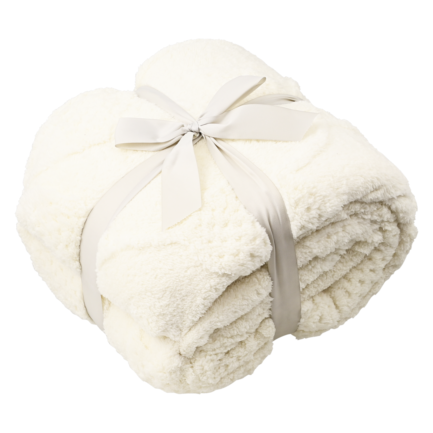 Cobija Sherpa Tuft Beige FREE HOME 240X220 Cm