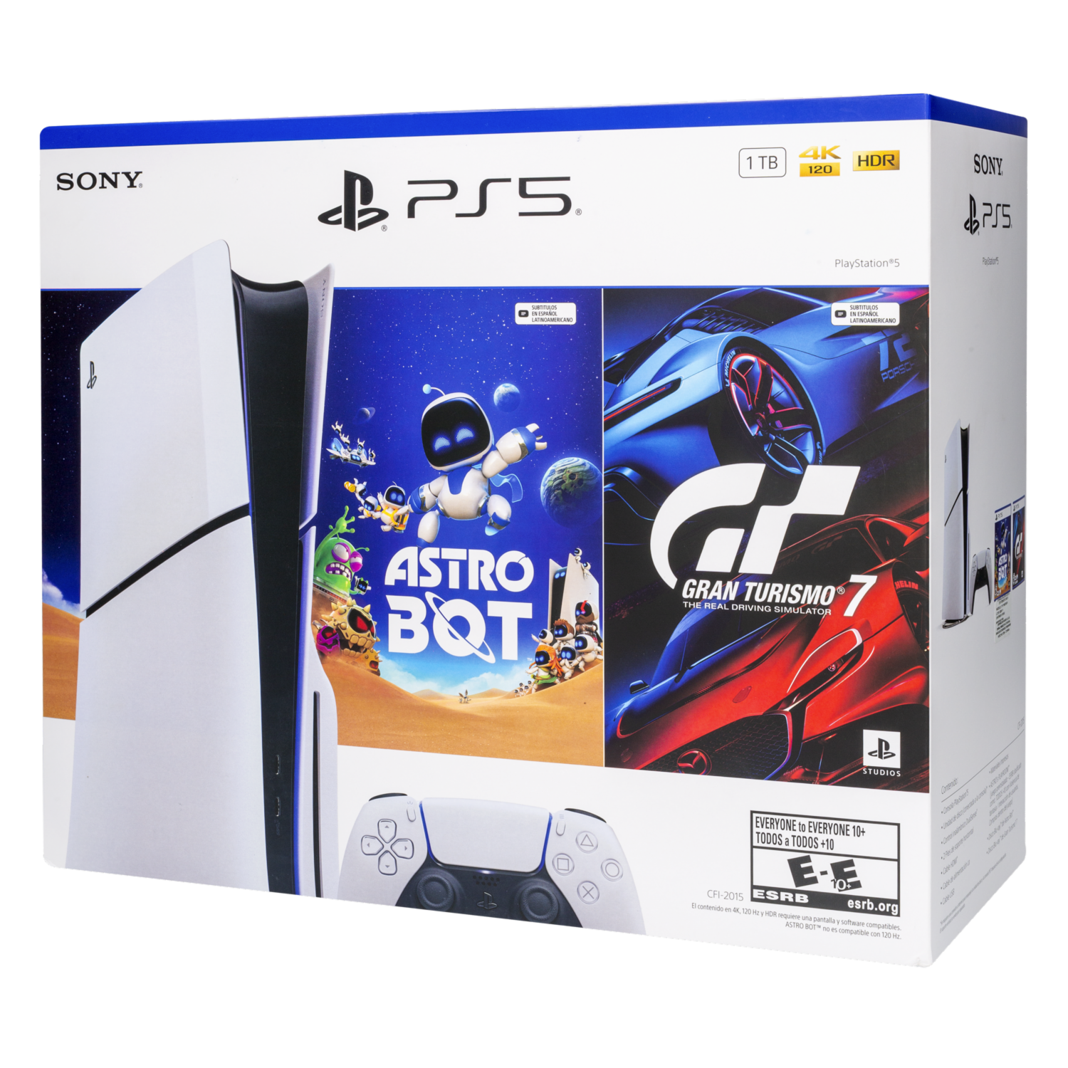 PlayStation Disco Ps5 2015 Gran Turismo 7 Y Astro Bot SONY Estándar