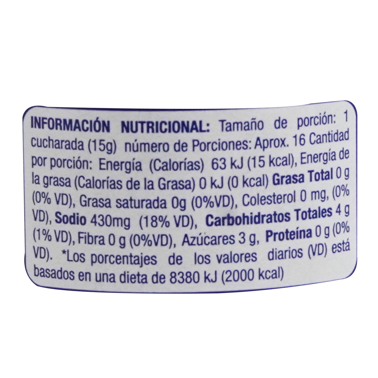Salsa De Soya Sucedáneo. LA ORIGINAL 245 G