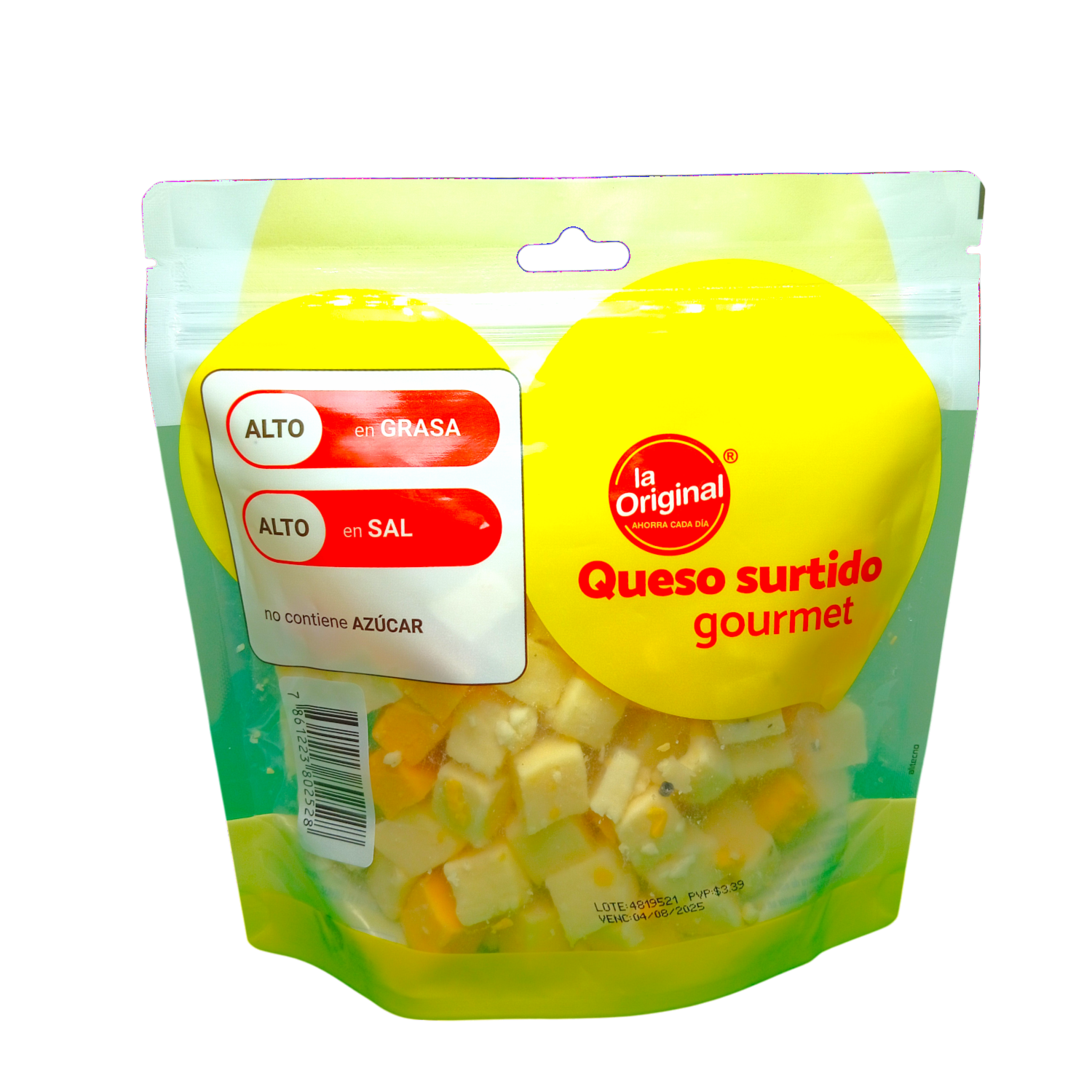 Queso Surtido Gourmet LA ORIGINAL 250 G