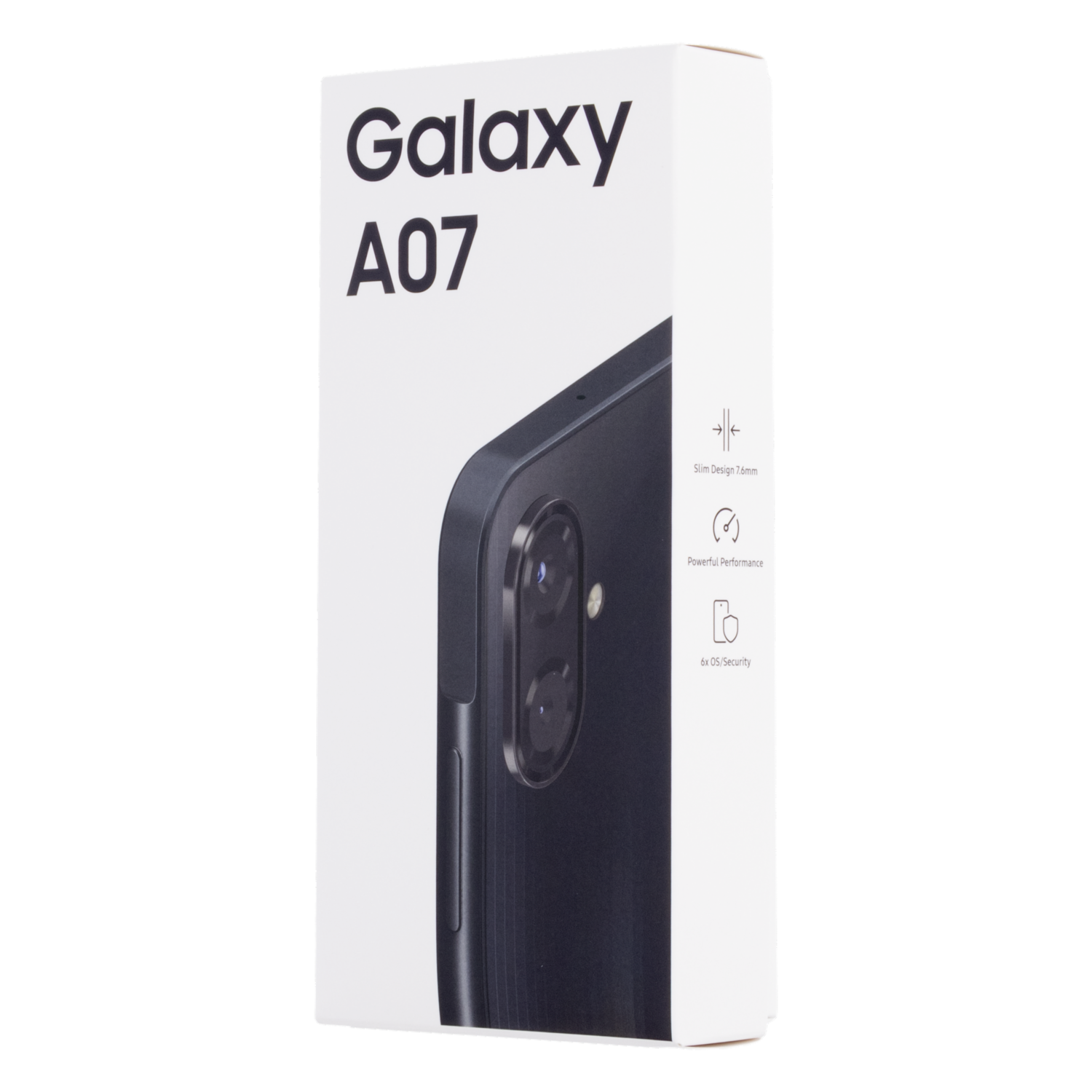 Teléfono Celular Galaxi A07 Negro SAMSUNG 4+128 Gb